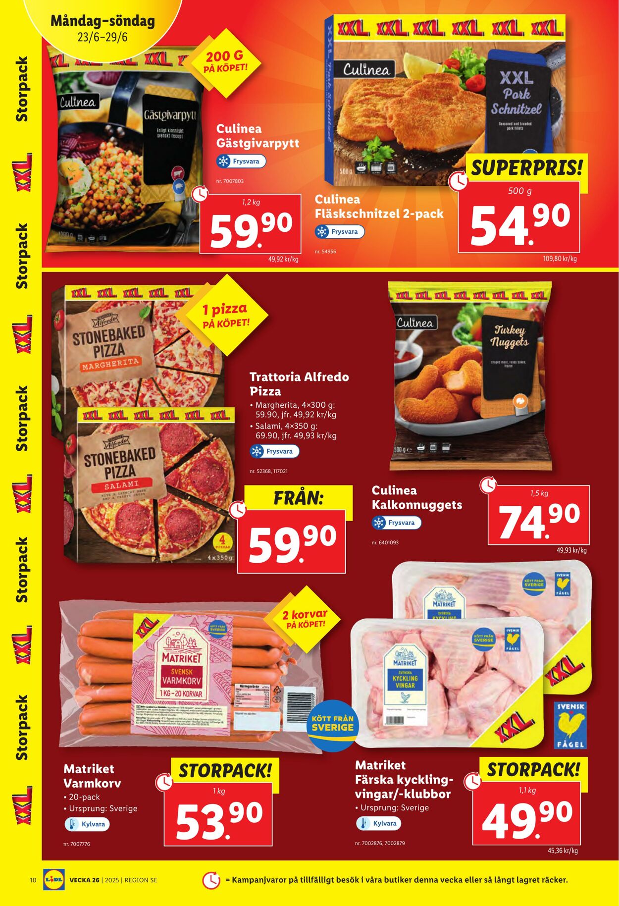 Erbjudanden Lidl 23.06.2025 - 29.06.2025
