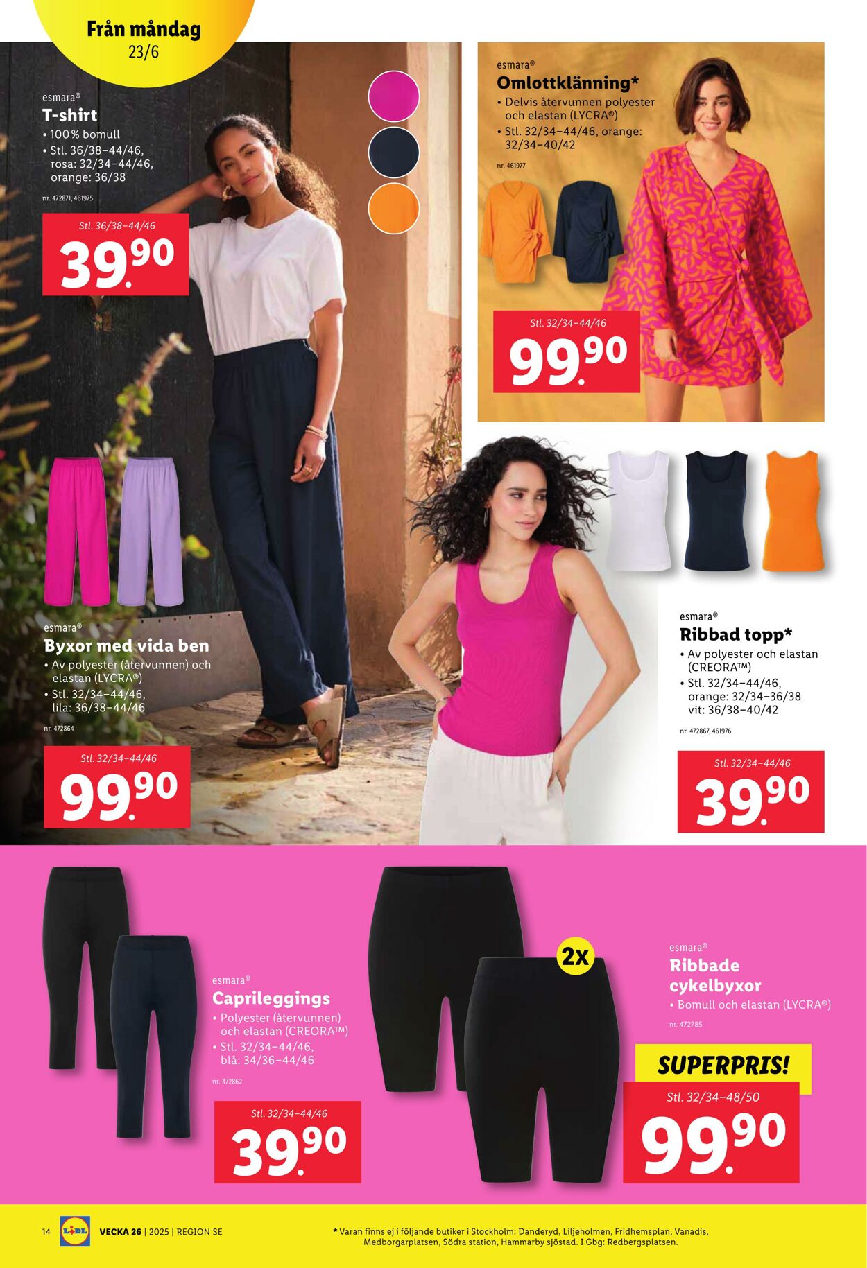 Erbjudanden Lidl 23.06.2025 - 29.06.2025