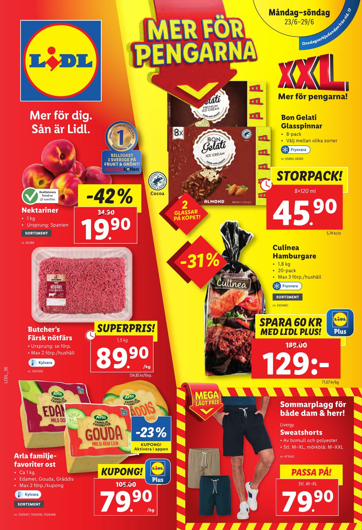 Erbjudanden Lidl 23.06.2025 - 29.06.2025
