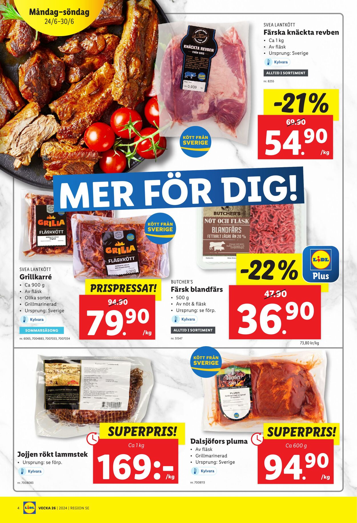 Erbjudanden Lidl 24.06.2024 - 30.06.2024