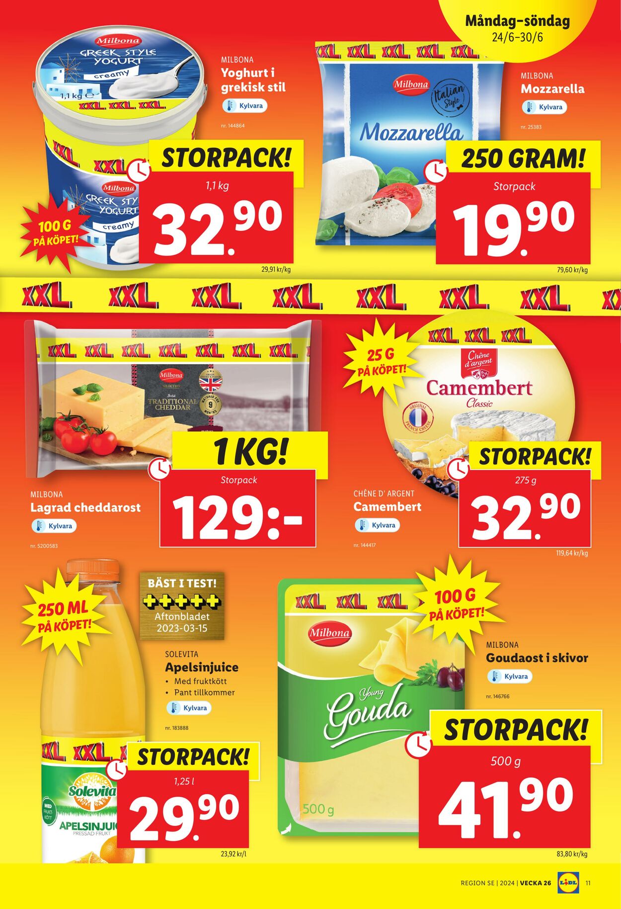 Erbjudanden Lidl 24.06.2024 - 30.06.2024