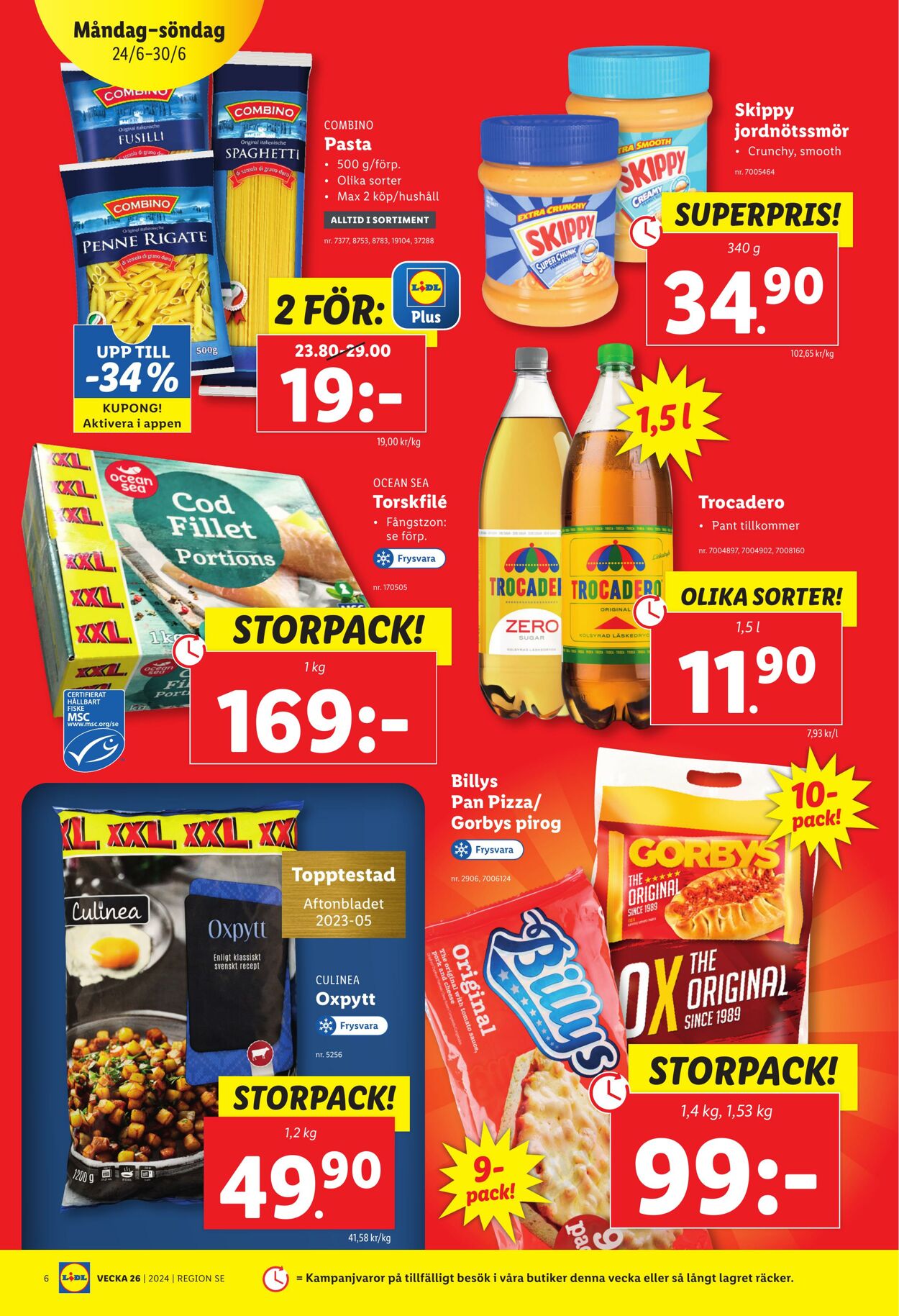 Erbjudanden Lidl 24.06.2024 - 30.06.2024