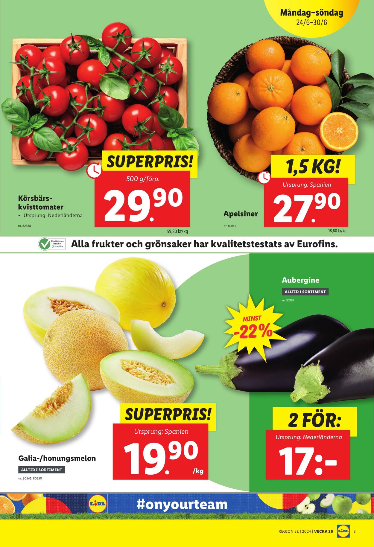 Erbjudanden Lidl 24.06.2024 - 30.06.2024