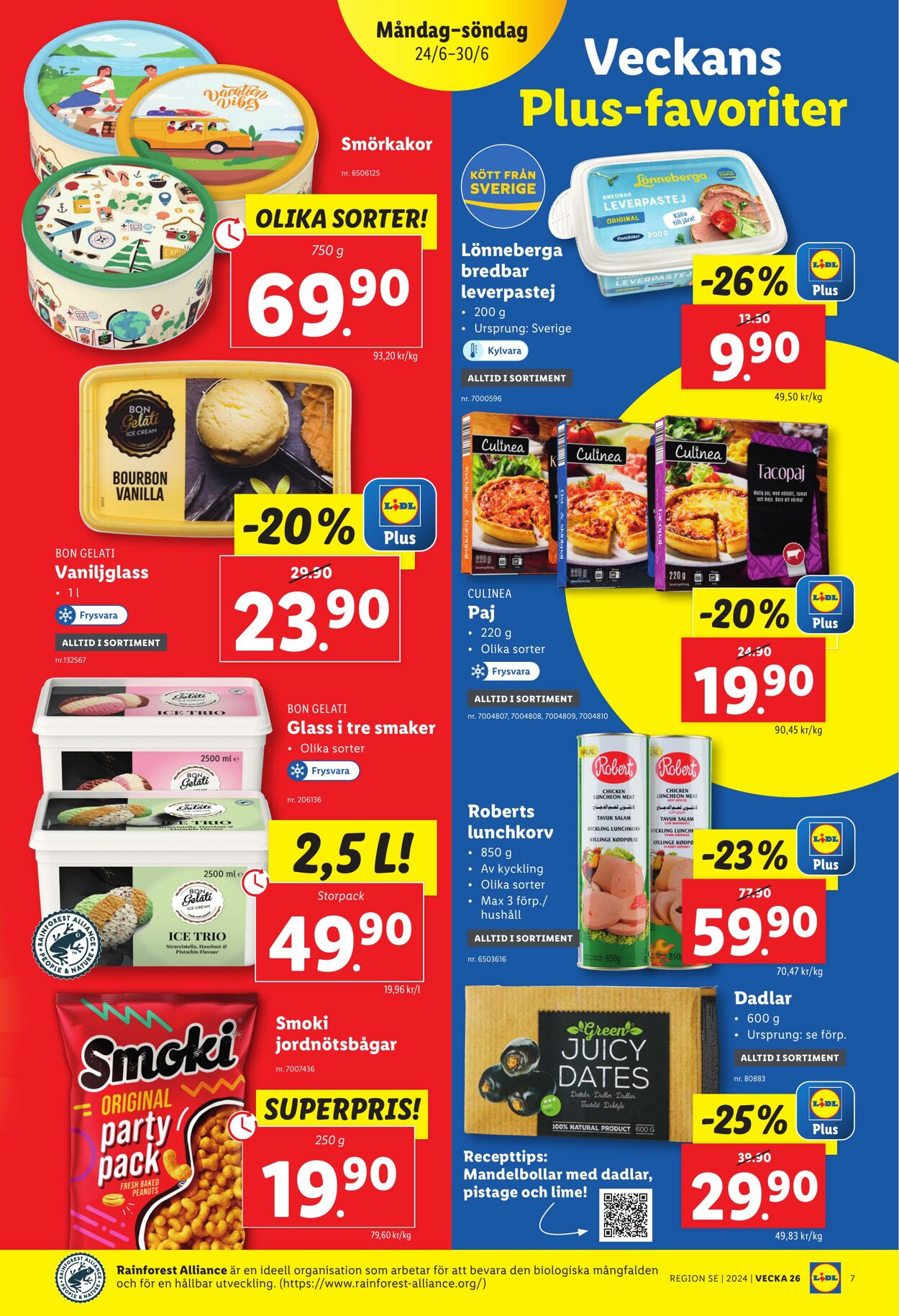 Erbjudanden Lidl 24.06.2024 - 30.06.2024