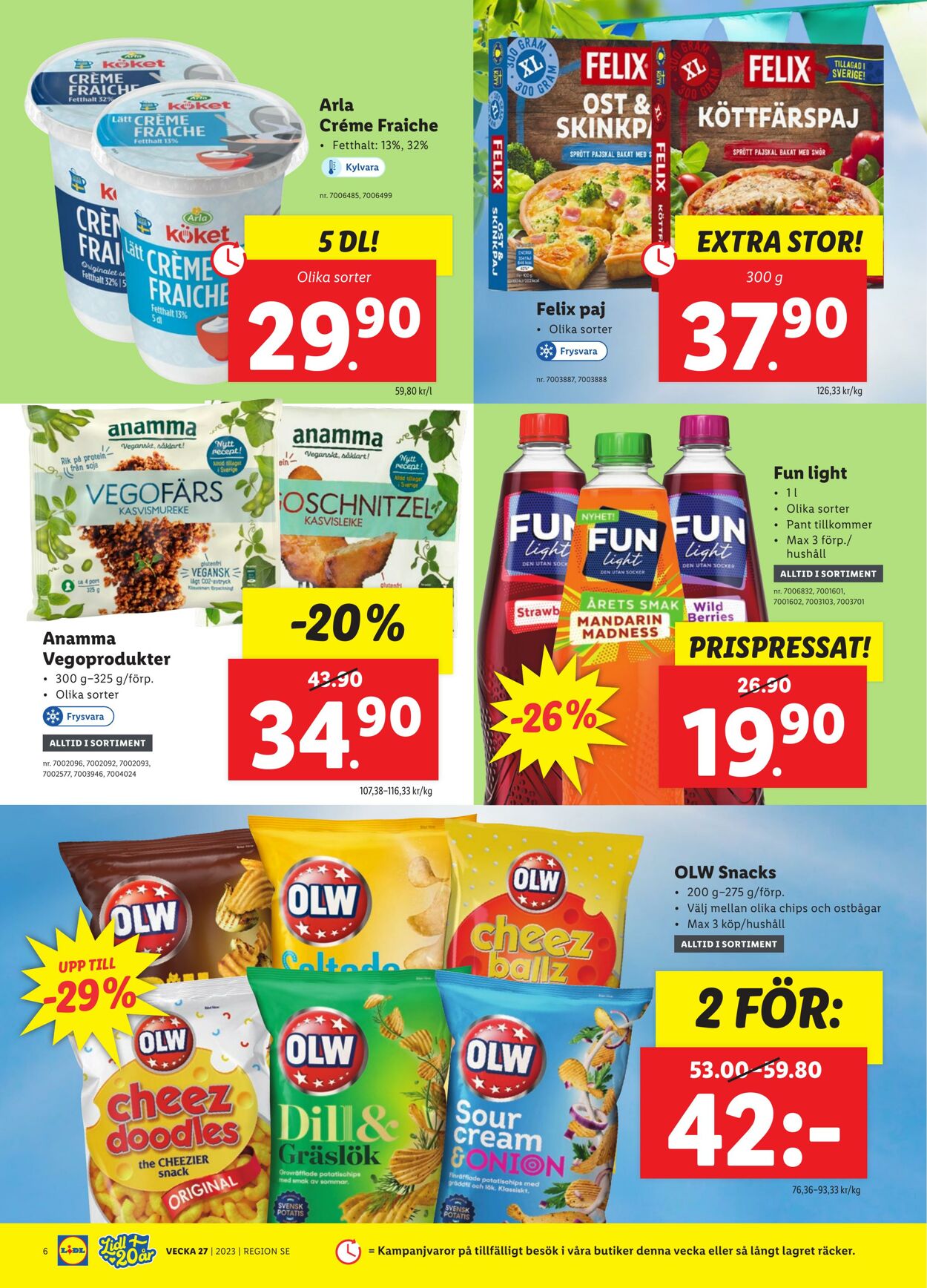 Erbjudanden Lidl 03.07.2023 - 09.07.2023