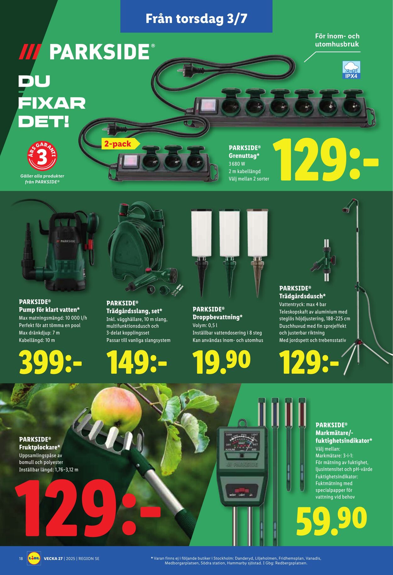 Erbjudanden Lidl 30.06.2025 - 06.07.2025