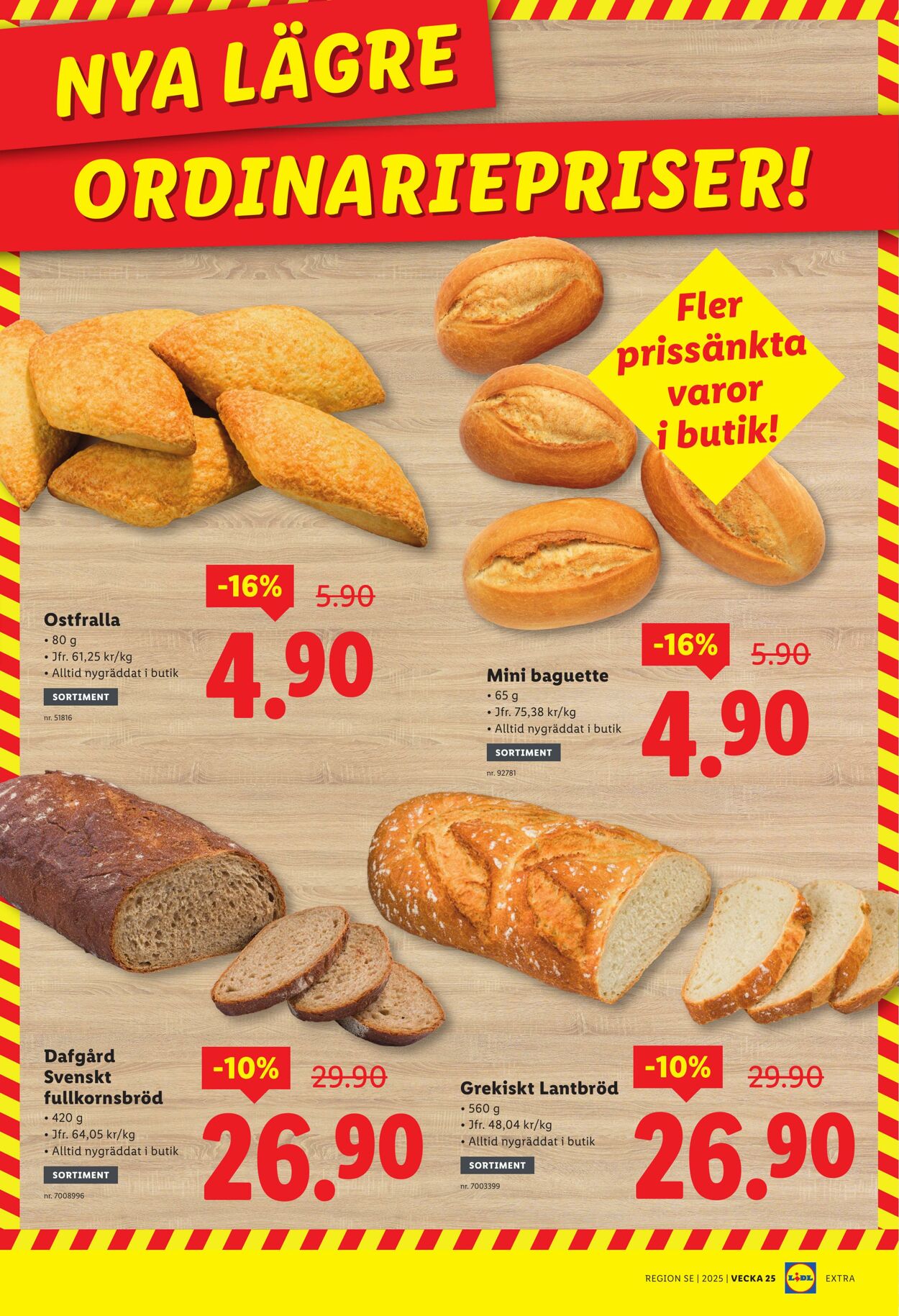 Erbjudanden Lidl 30.06.2025 - 06.07.2025
