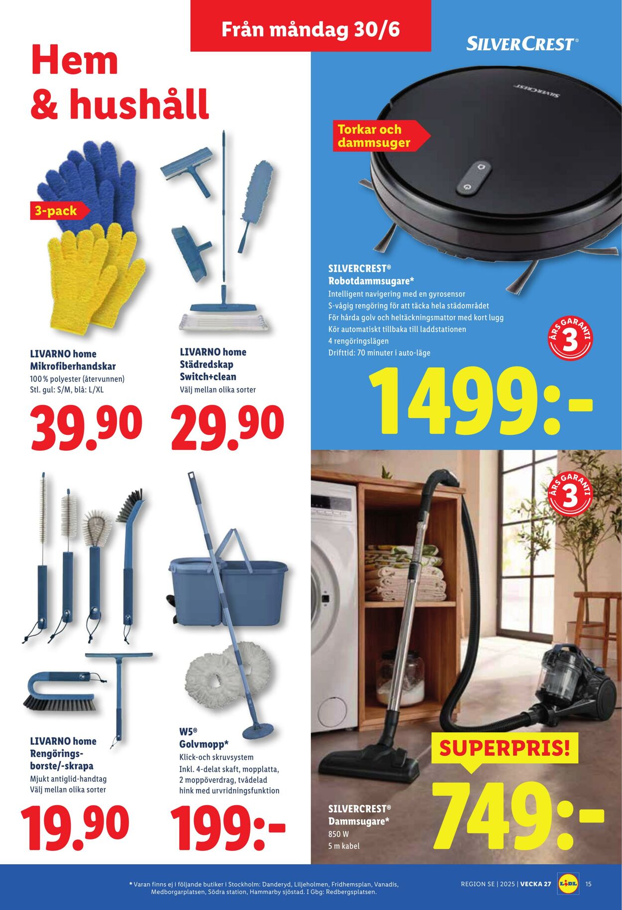 Erbjudanden Lidl 30.06.2025 - 06.07.2025