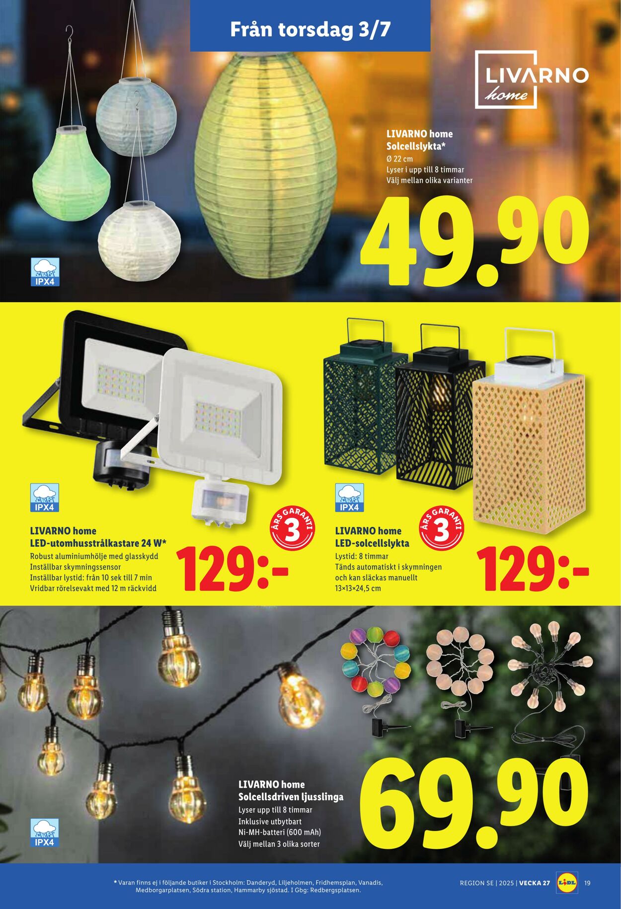 Erbjudanden Lidl 30.06.2025 - 06.07.2025