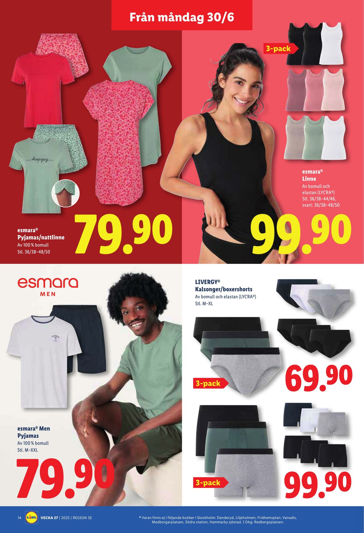 Erbjudanden Lidl 30.06.2025 - 06.07.2025
