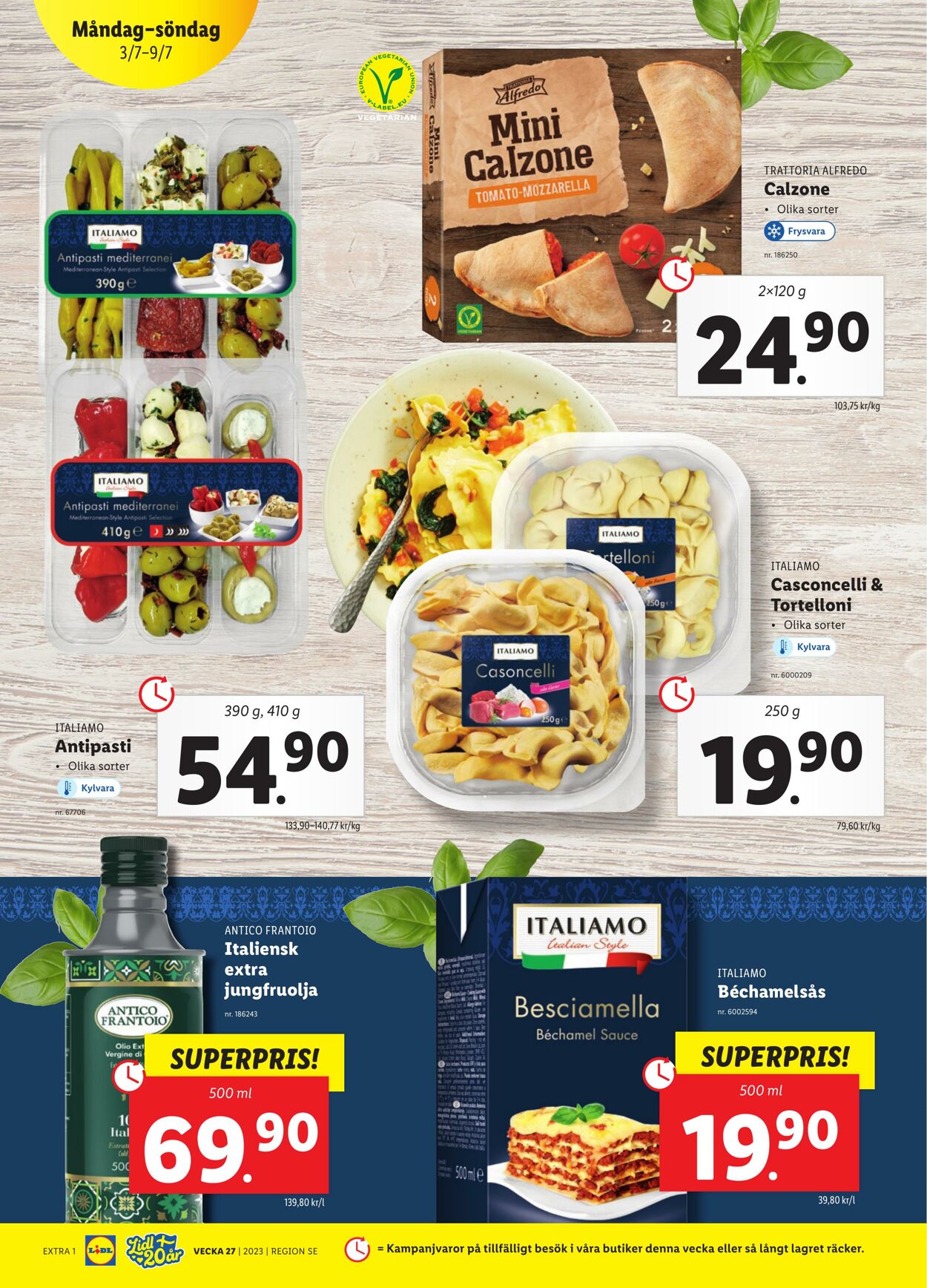 Erbjudanden Lidl 03.07.2023 - 09.07.2023