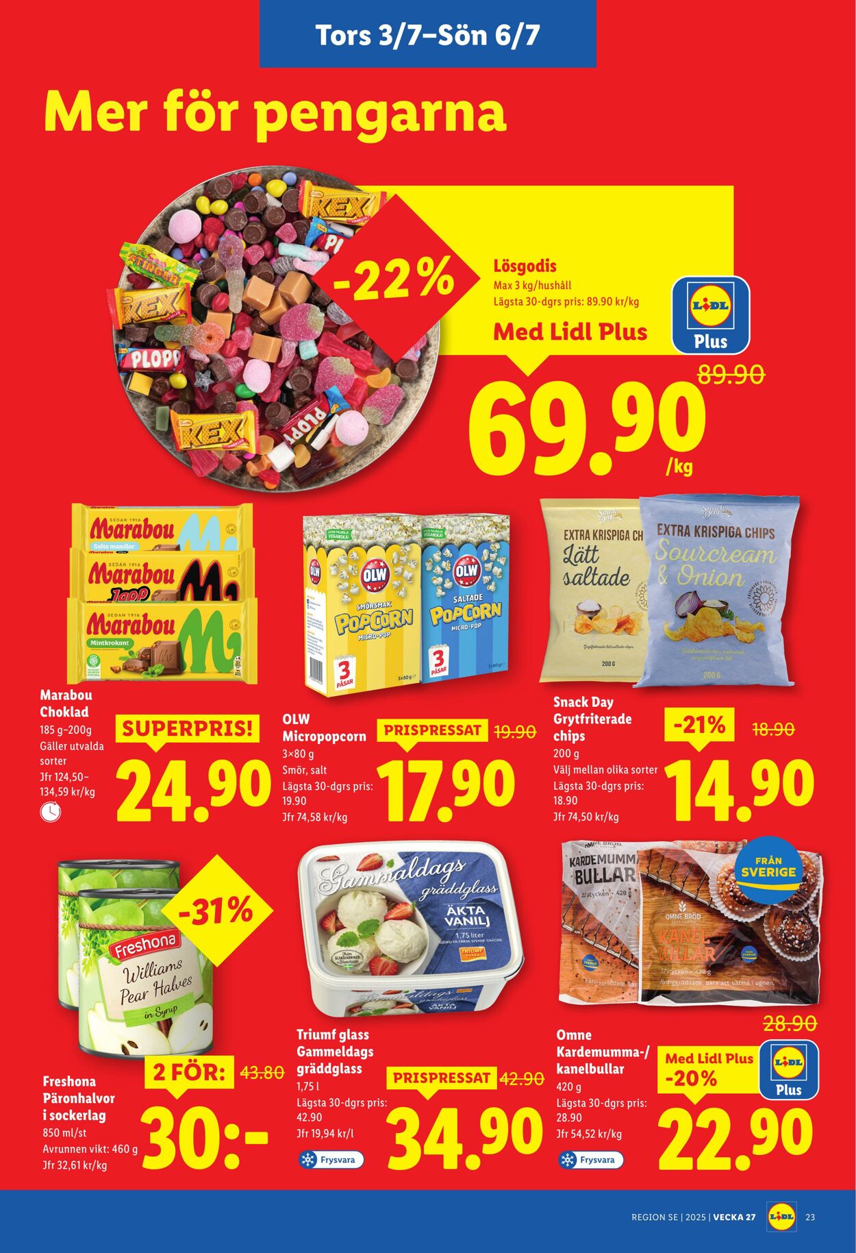 Erbjudanden Lidl 30.06.2025 - 06.07.2025