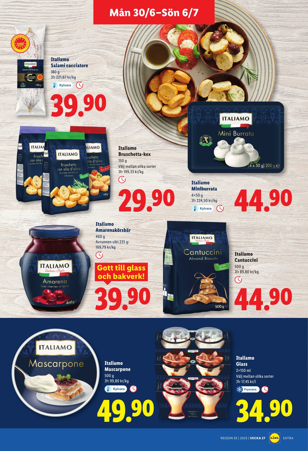 Erbjudanden Lidl 30.06.2025 - 06.07.2025