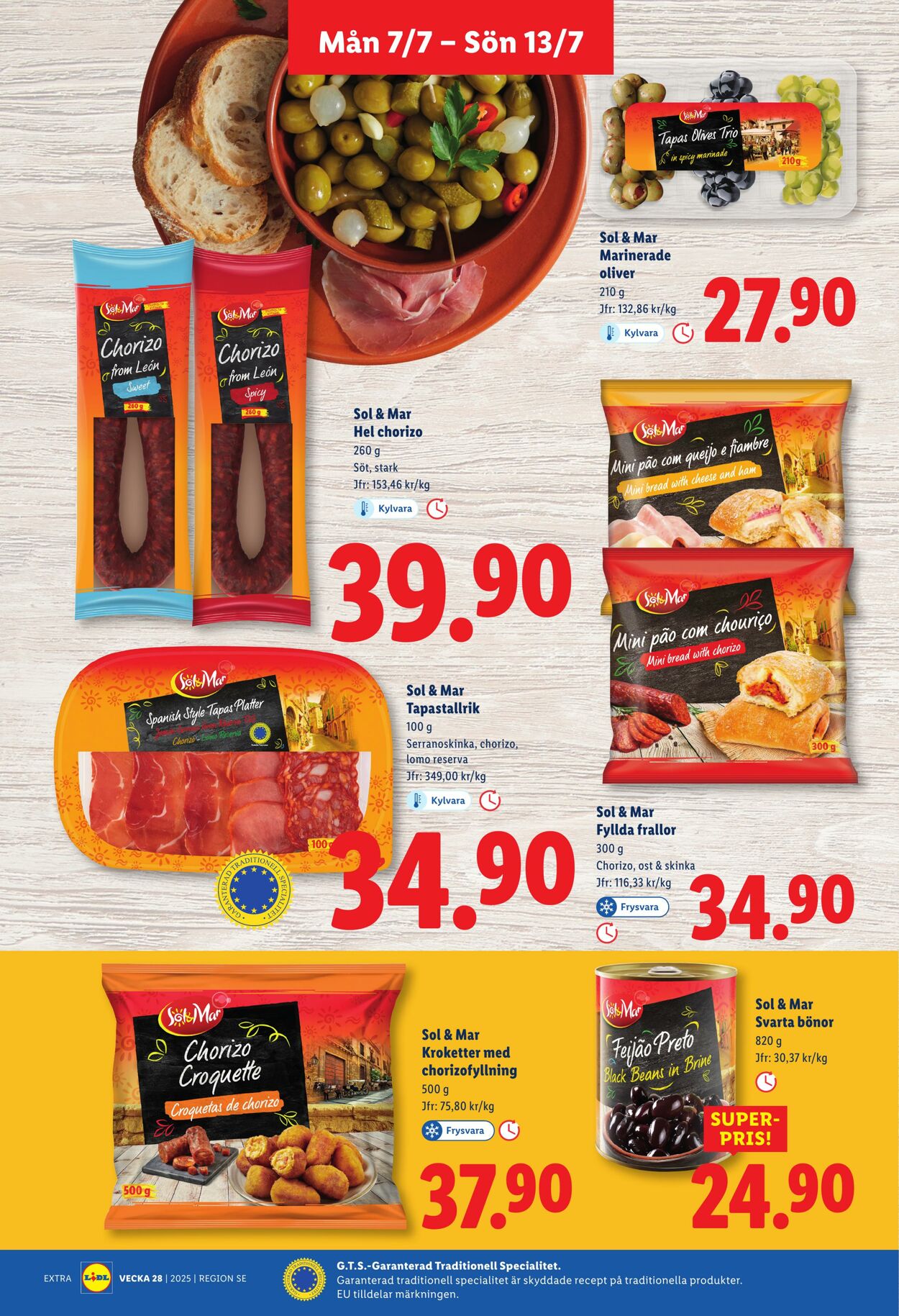 Erbjudanden Lidl 07.07.2025 - 13.07.2025