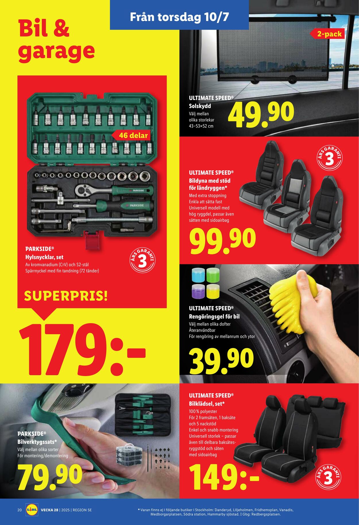 Erbjudanden Lidl 07.07.2025 - 13.07.2025