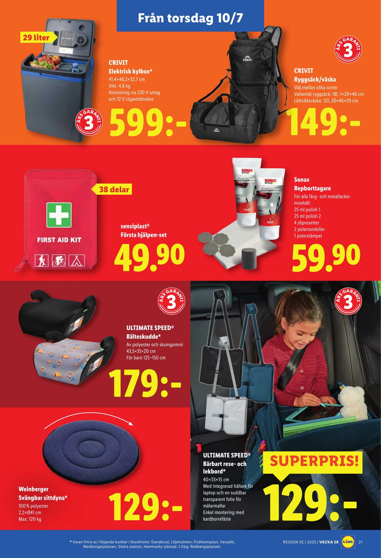 Erbjudanden Lidl 07.07.2025 - 13.07.2025