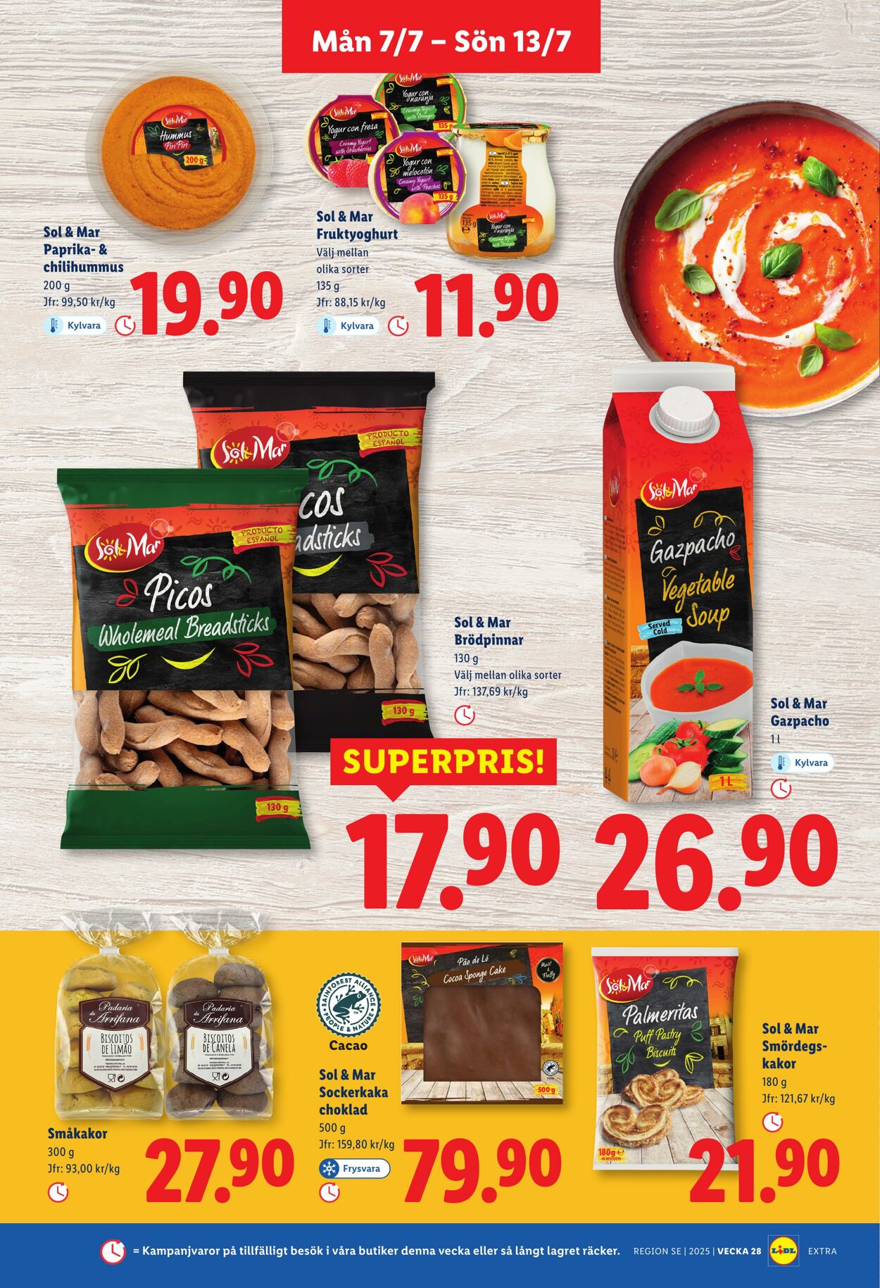 Erbjudanden Lidl 07.07.2025 - 13.07.2025