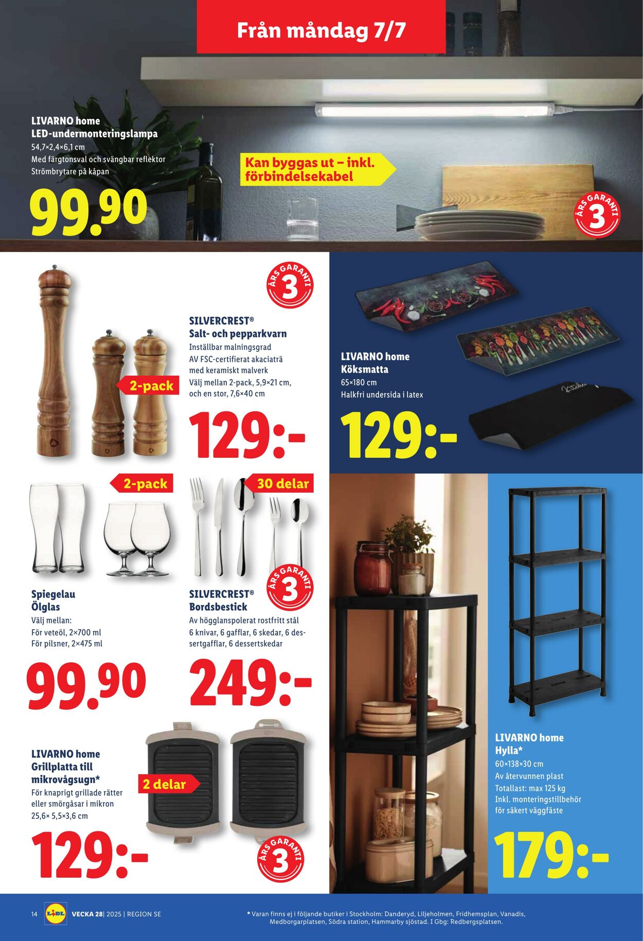 Erbjudanden Lidl 07.07.2025 - 13.07.2025
