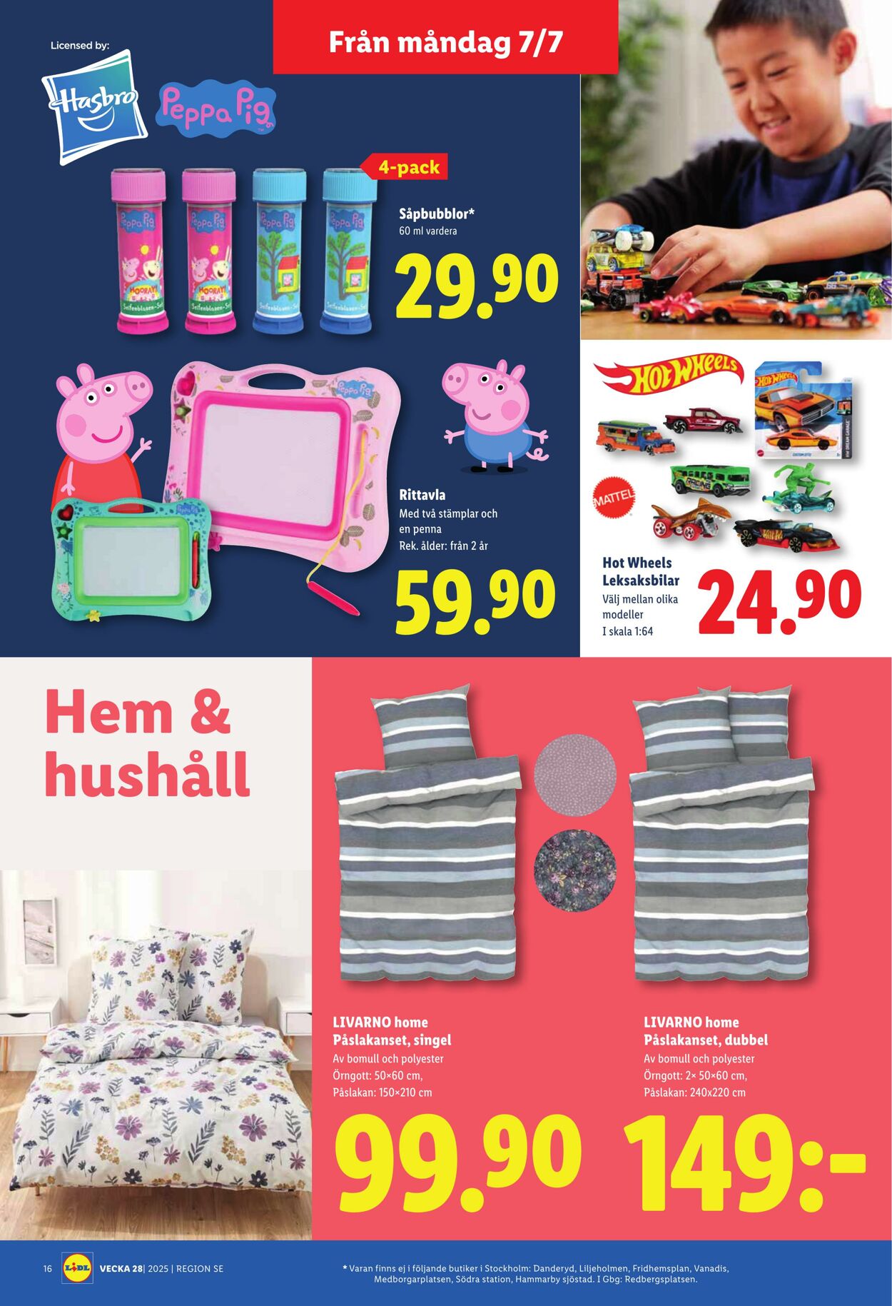 Erbjudanden Lidl 07.07.2025 - 13.07.2025