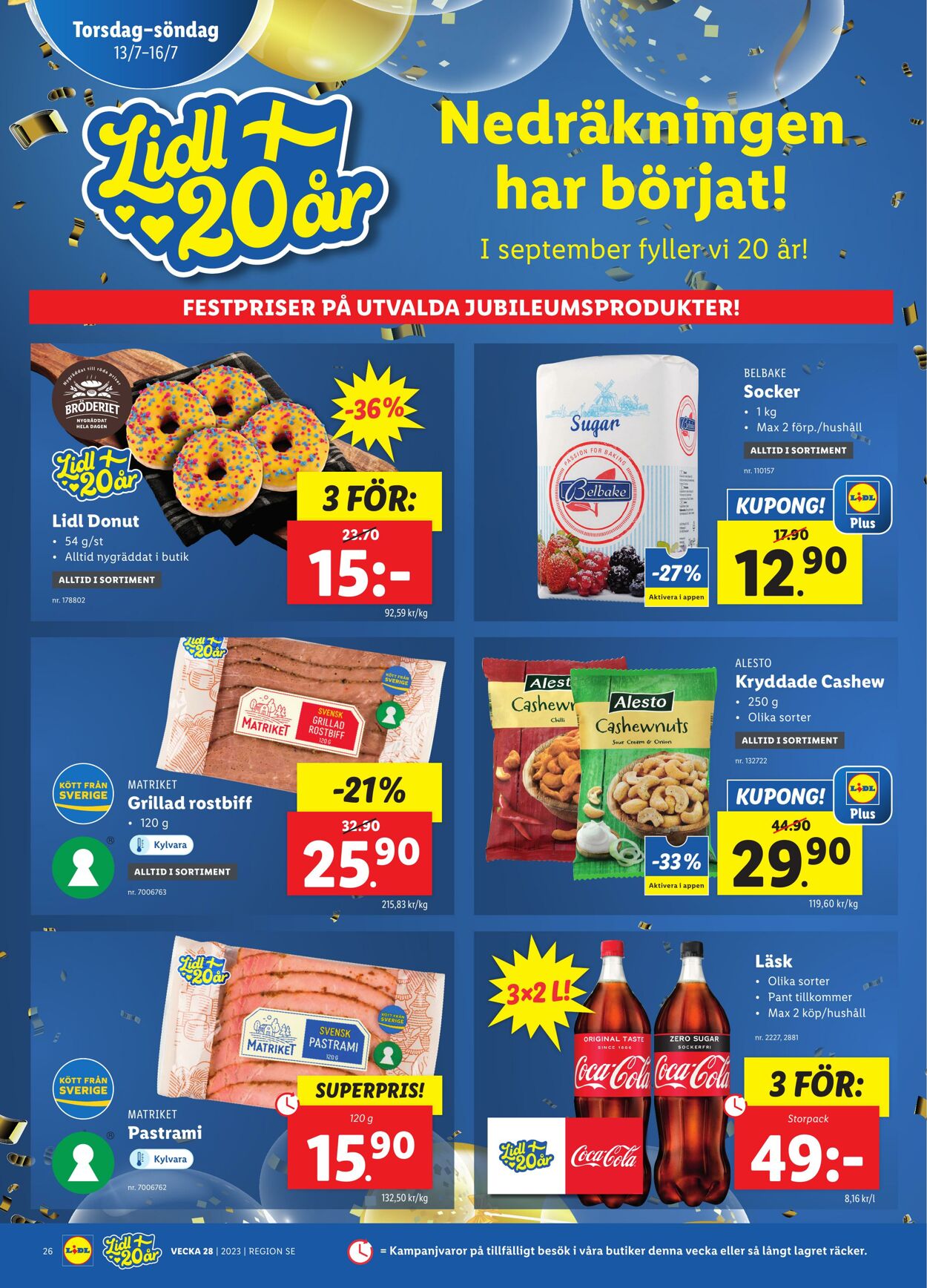 Erbjudanden Lidl 10.07.2023 - 16.07.2023