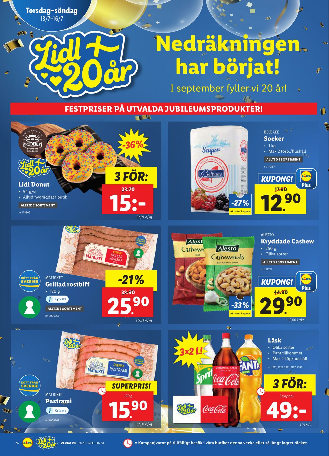 Erbjudanden Lidl 10.07.2023 - 16.07.2023