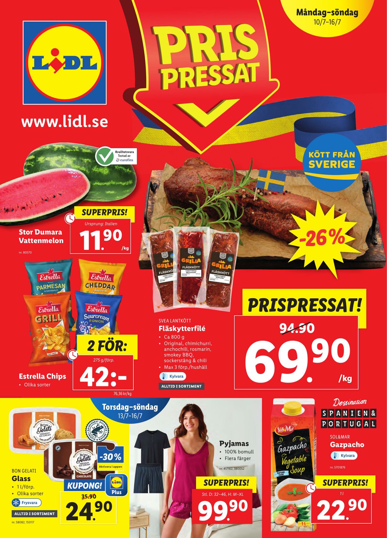 Erbjudanden Lidl 10.07.2023 - 16.07.2023