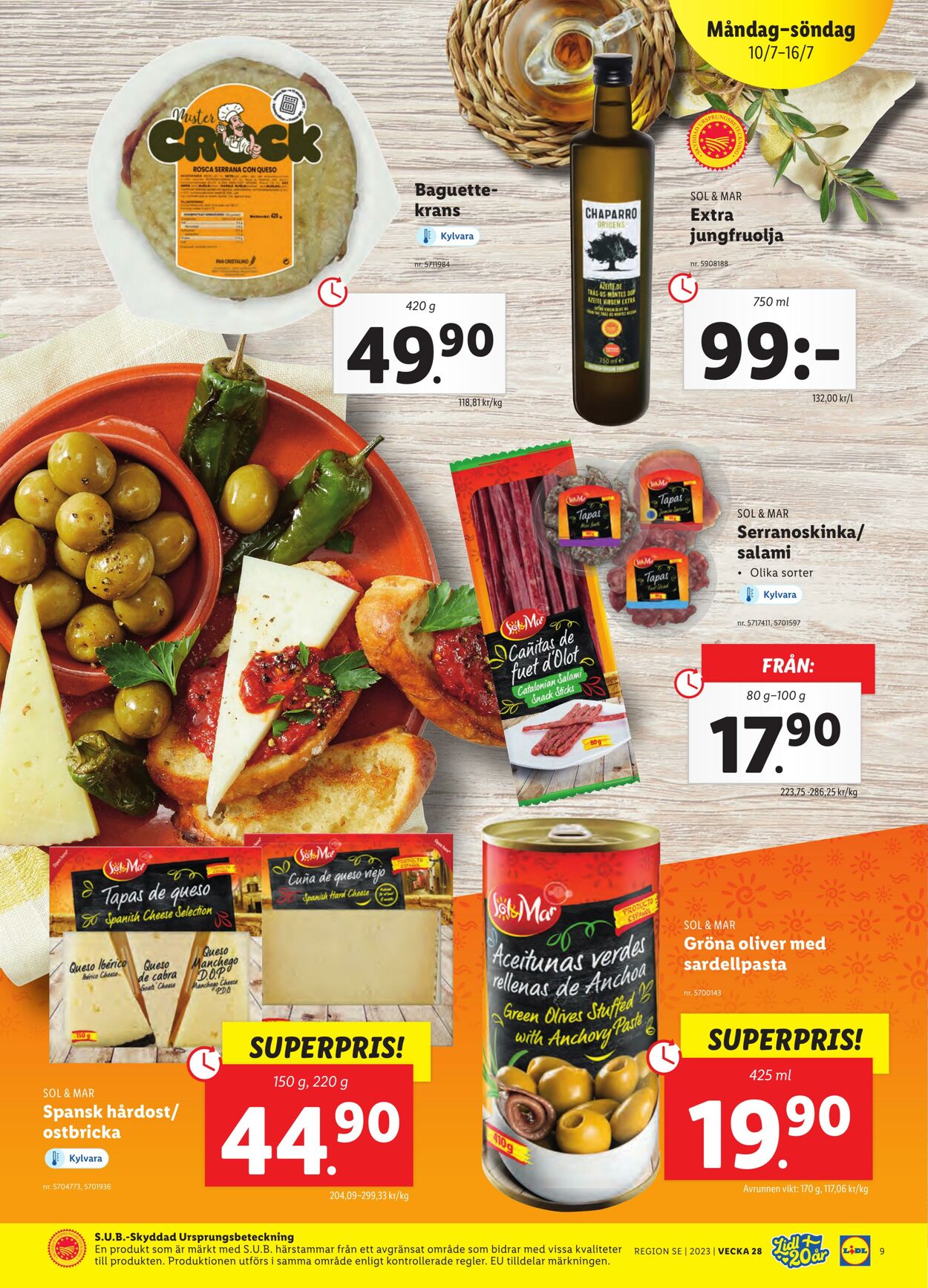 Erbjudanden Lidl 10.07.2023 - 16.07.2023