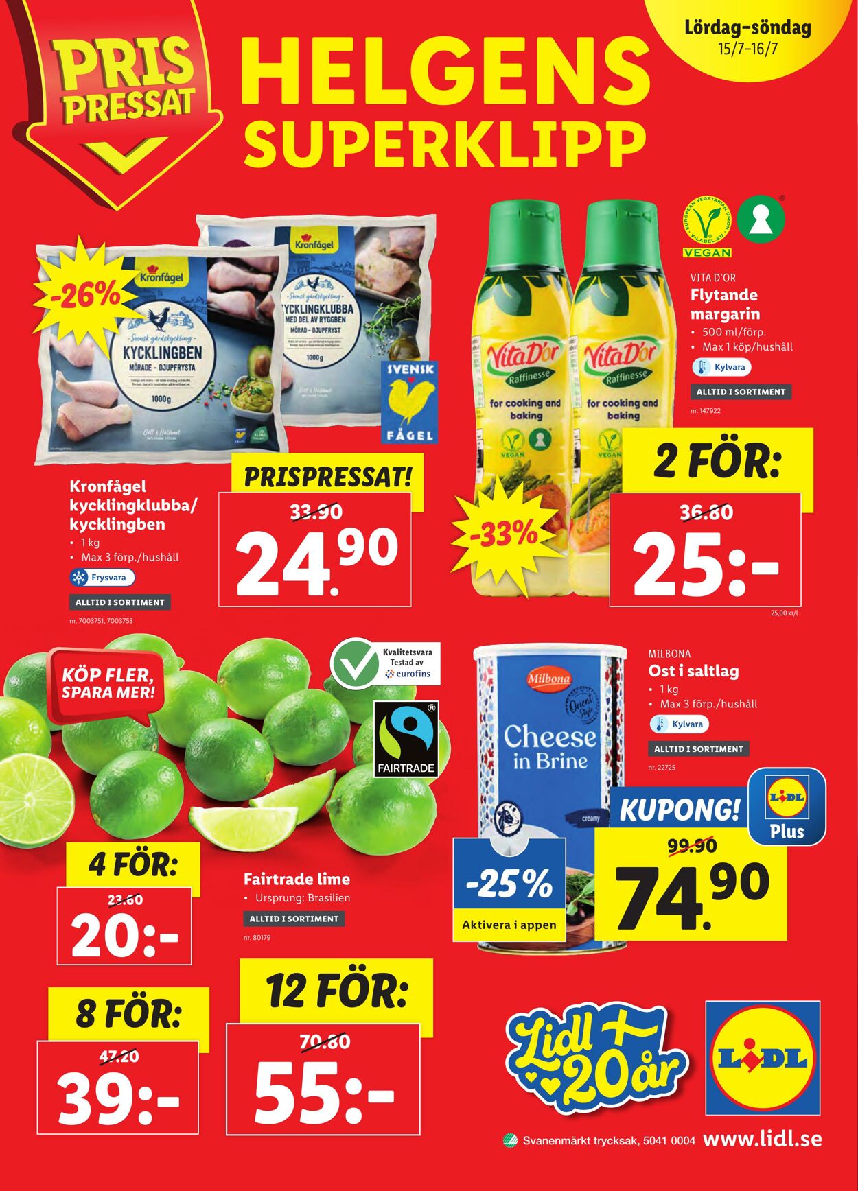 Erbjudanden Lidl 10.07.2023 - 16.07.2023