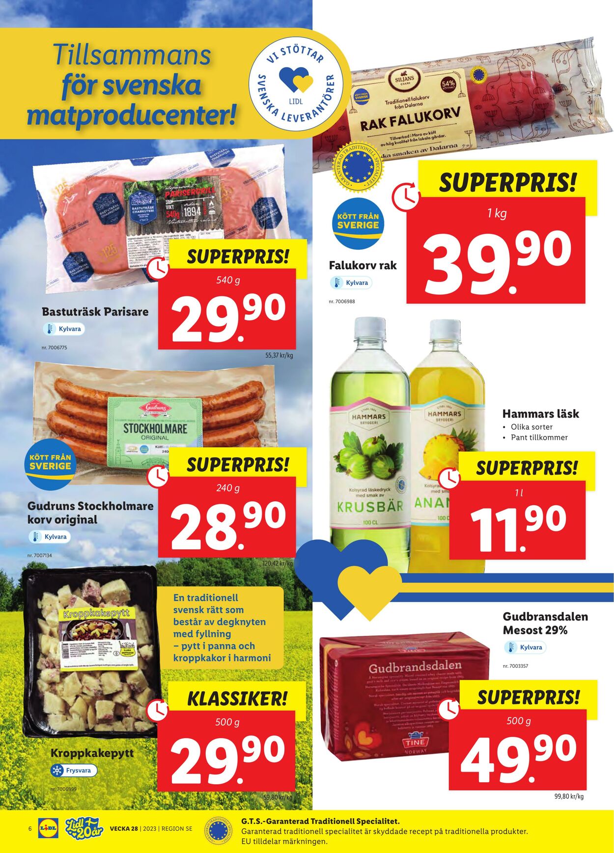 Erbjudanden Lidl 10.07.2023 - 16.07.2023