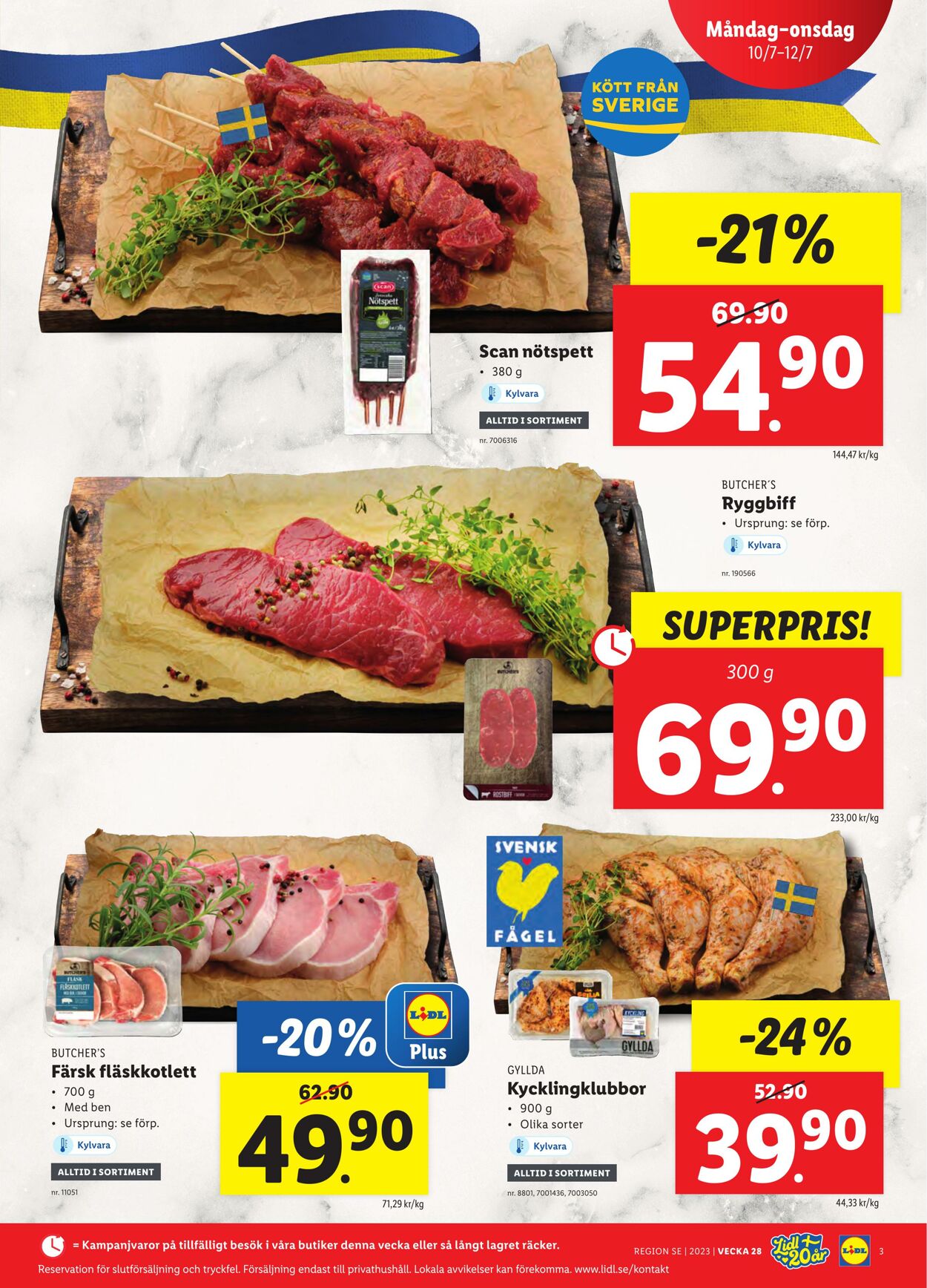 Erbjudanden Lidl 10.07.2023 - 16.07.2023