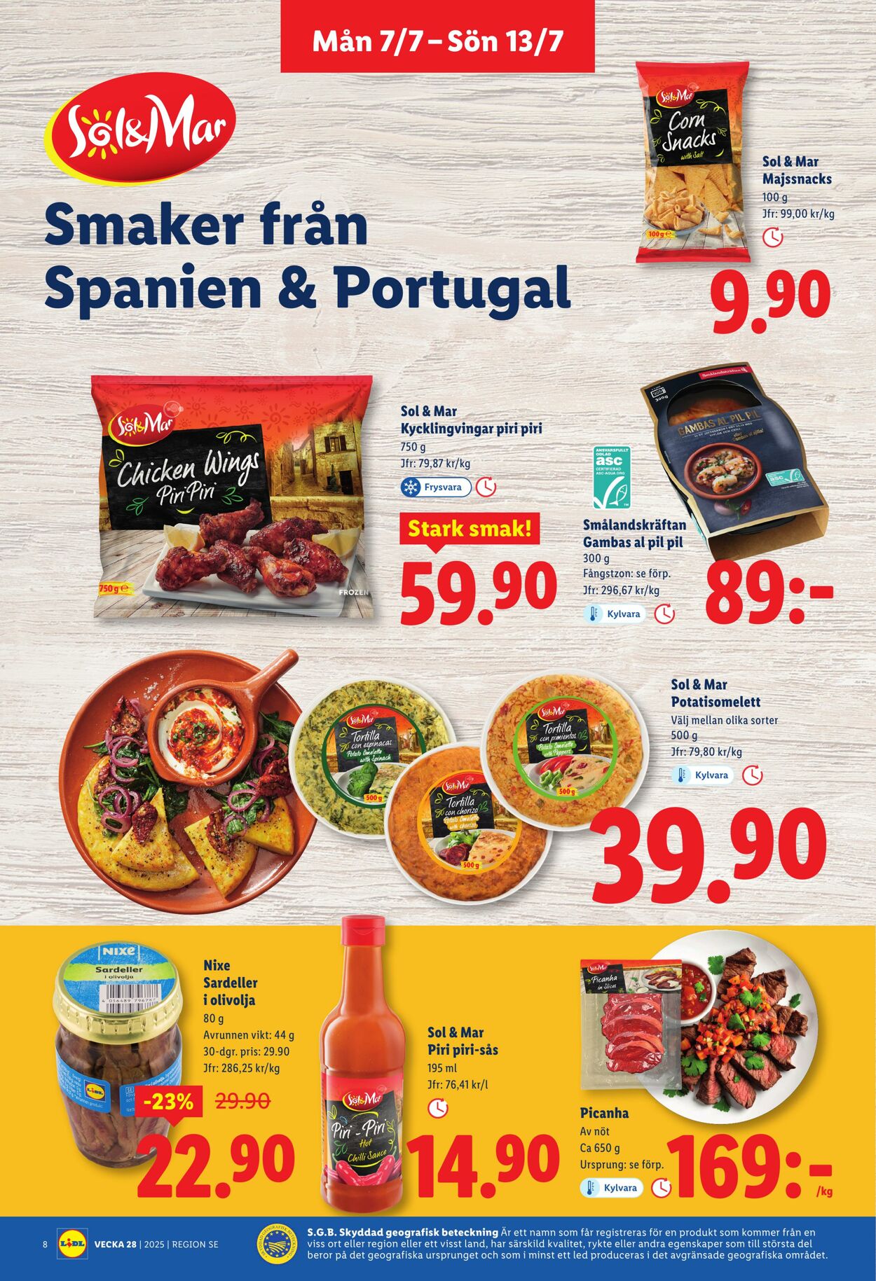 Erbjudanden Lidl 07.07.2025 - 13.07.2025