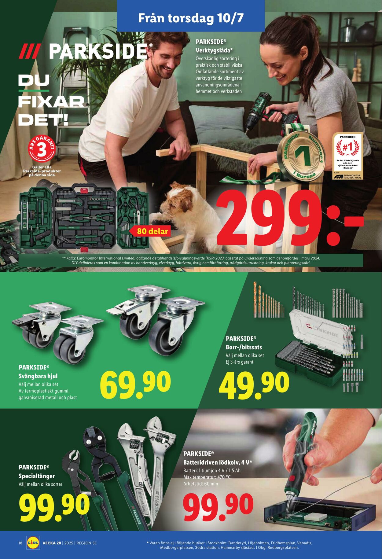 Erbjudanden Lidl 07.07.2025 - 13.07.2025
