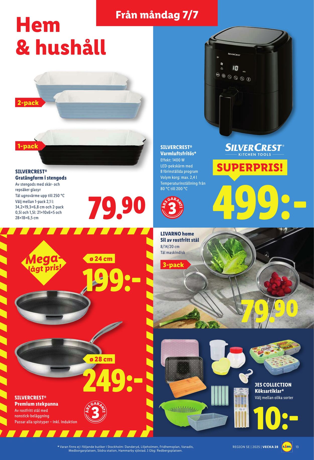 Erbjudanden Lidl 07.07.2025 - 13.07.2025