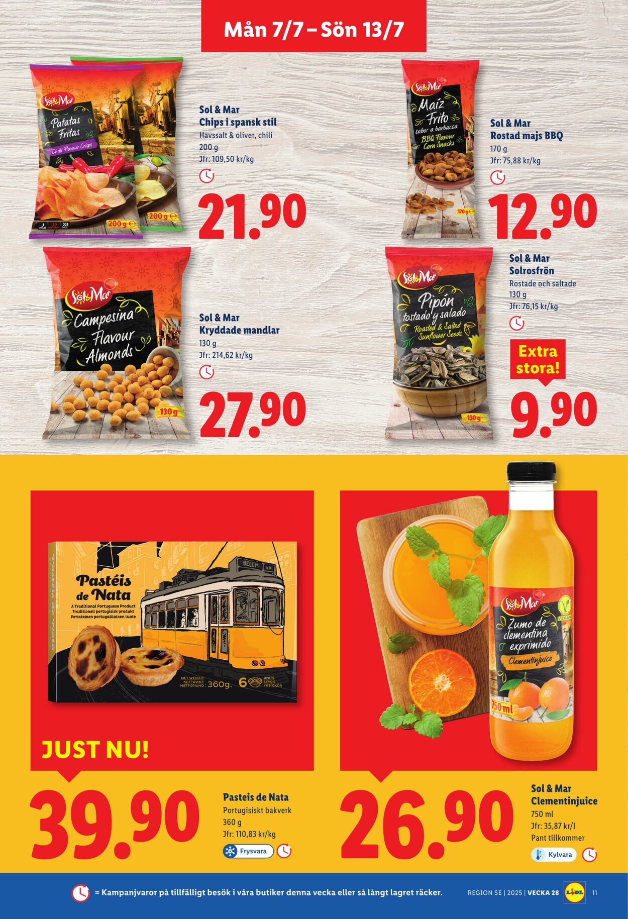 Erbjudanden Lidl 07.07.2025 - 13.07.2025