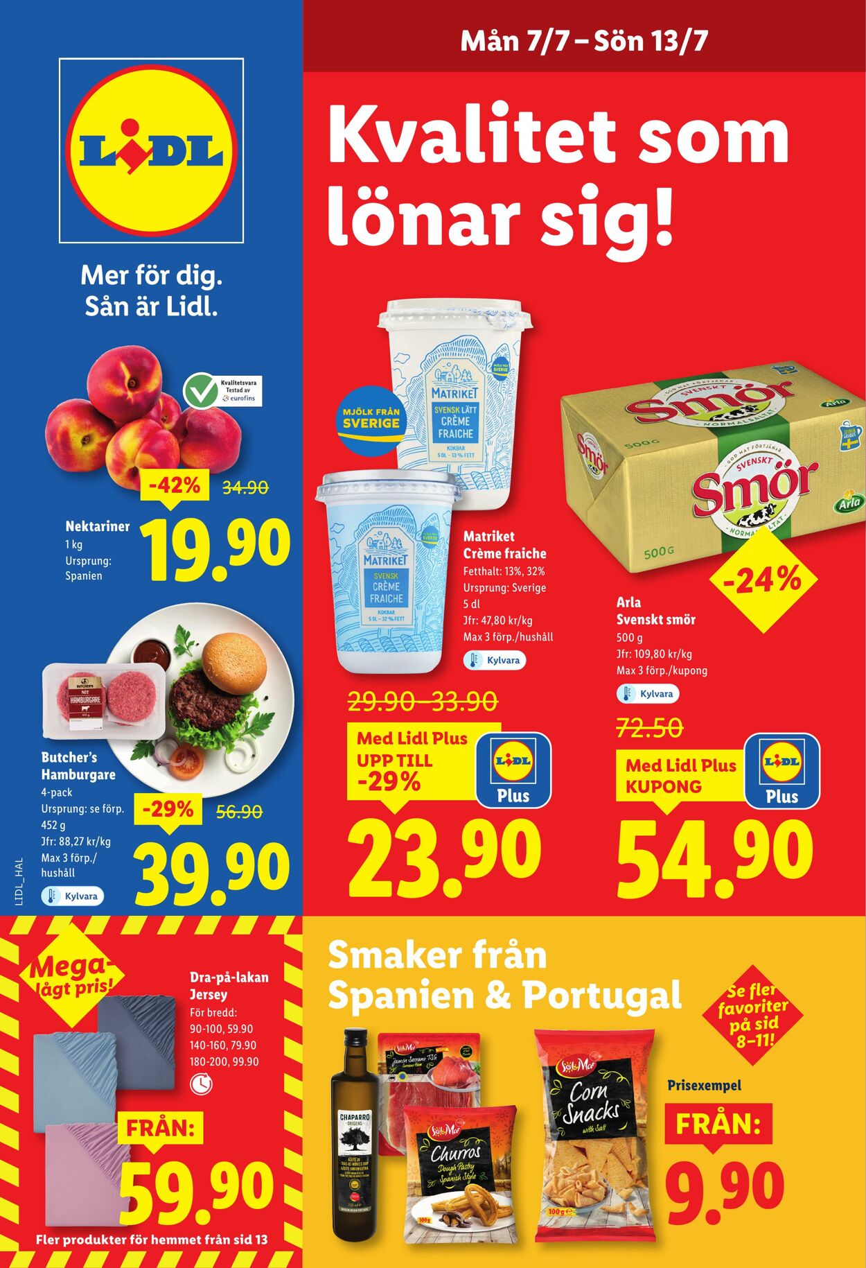 Erbjudanden Lidl 07.07.2025 - 13.07.2025