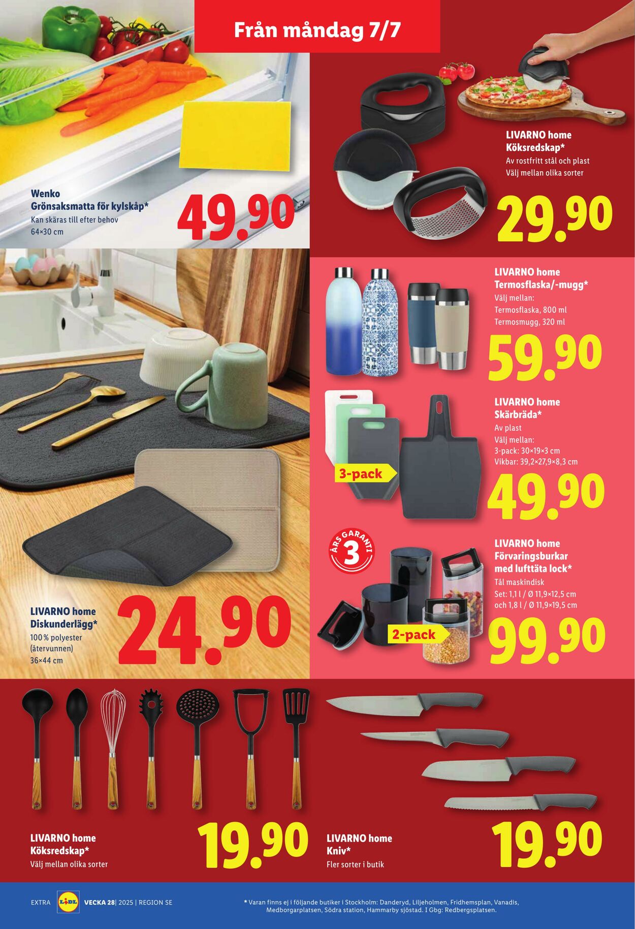 Erbjudanden Lidl 07.07.2025 - 13.07.2025