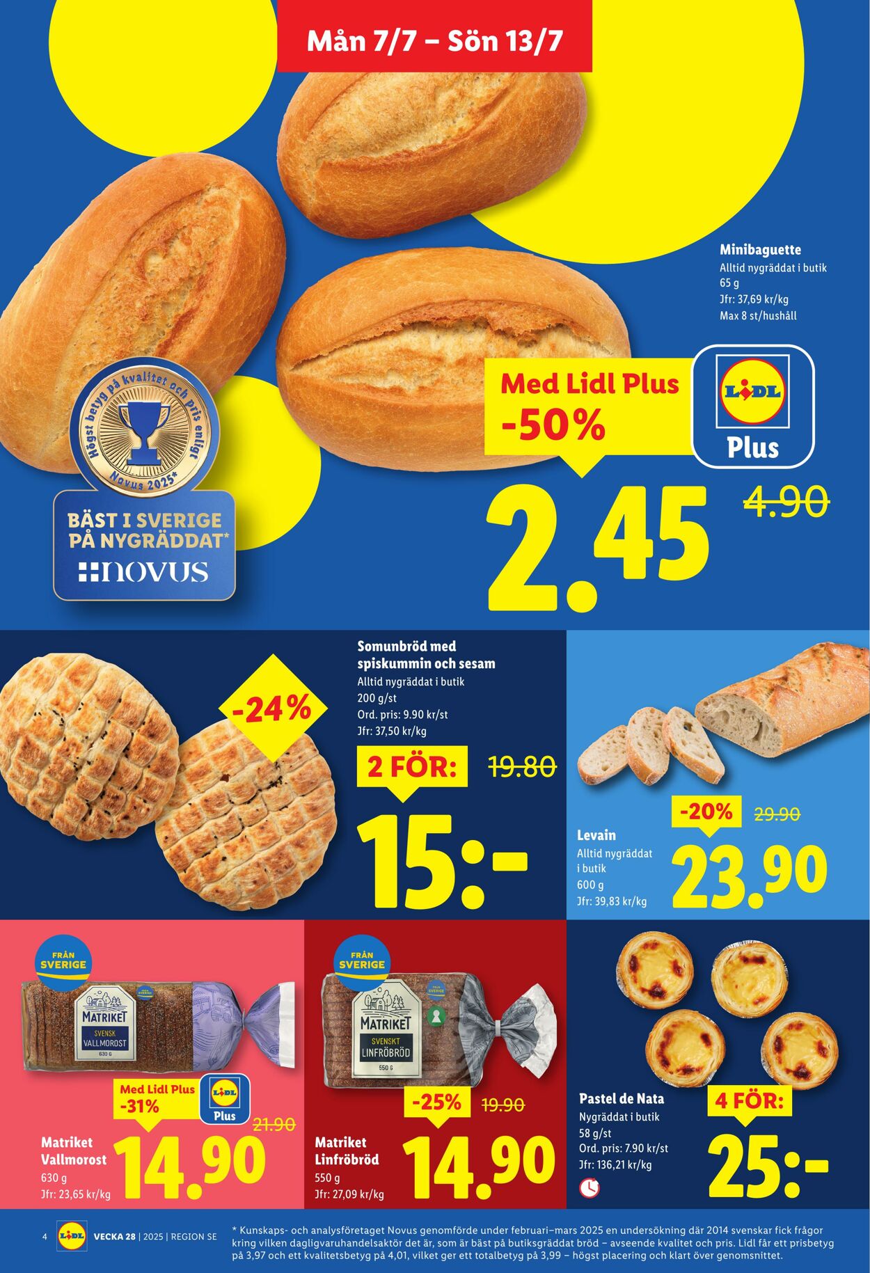 Erbjudanden Lidl 07.07.2025 - 13.07.2025