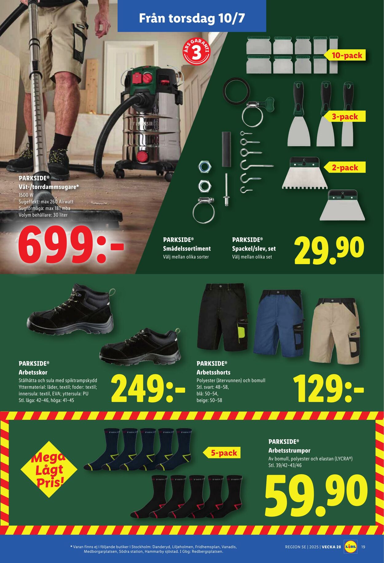 Erbjudanden Lidl 07.07.2025 - 13.07.2025