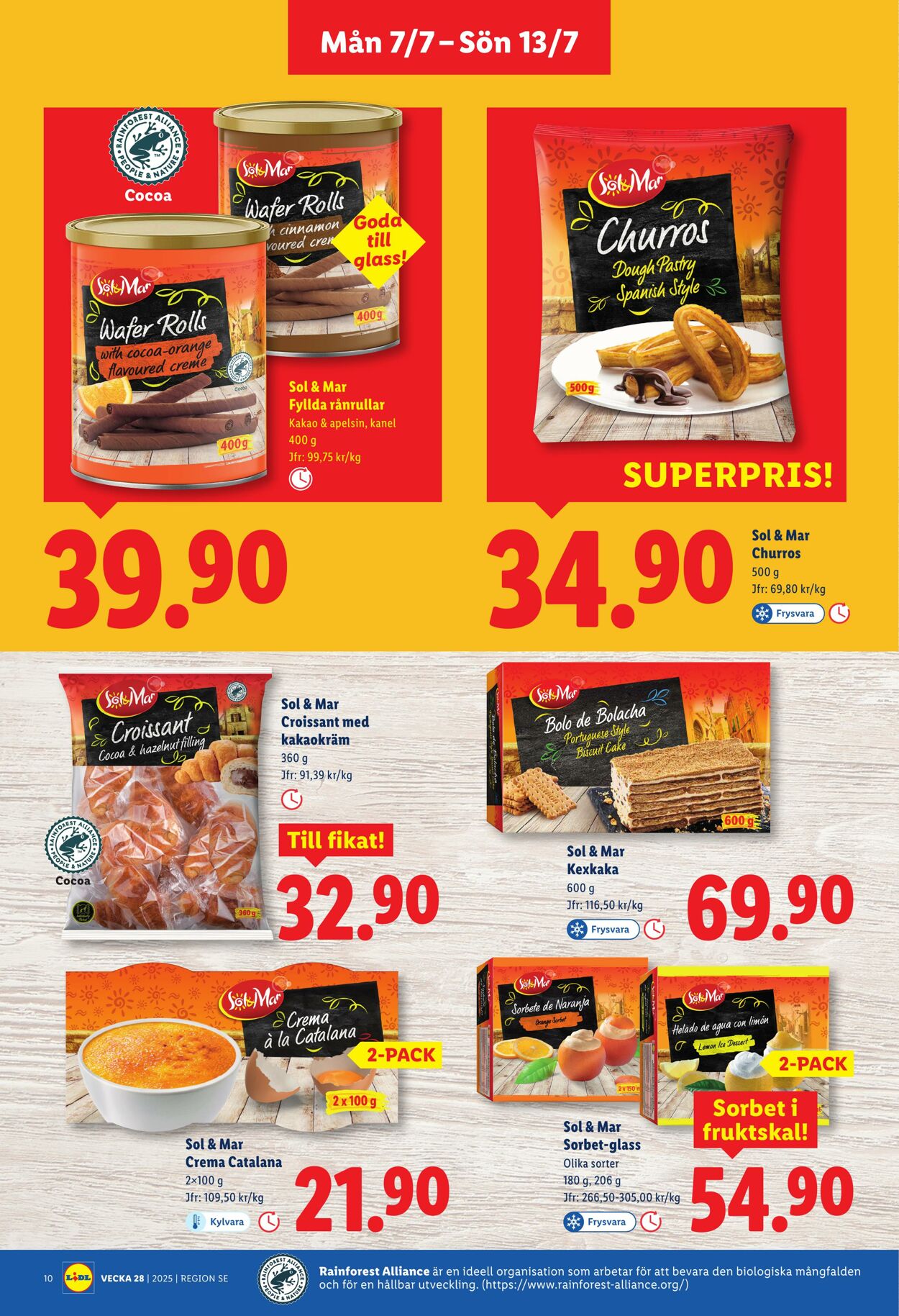 Erbjudanden Lidl 07.07.2025 - 13.07.2025