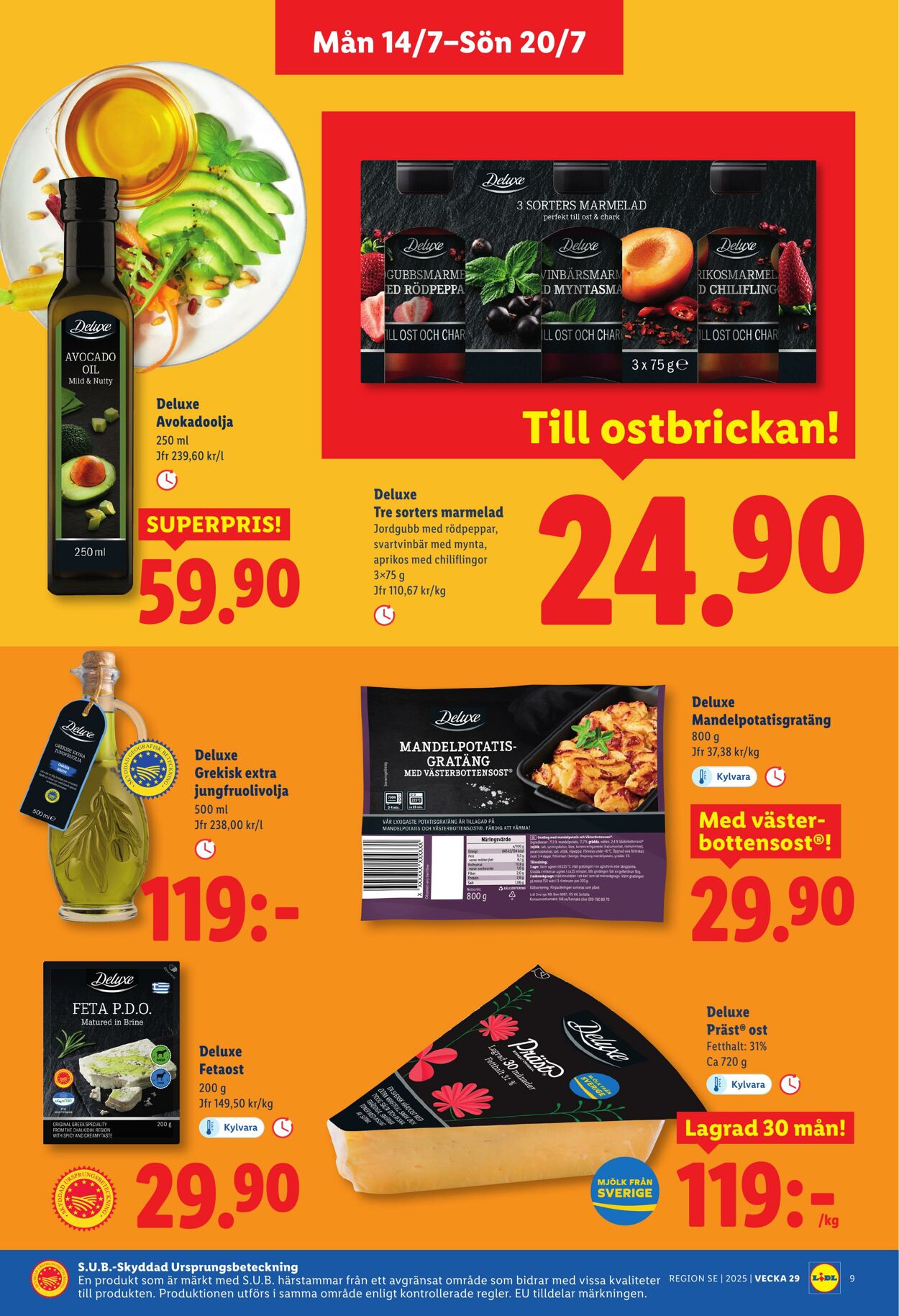 Erbjudanden Lidl 14.07.2025 - 20.07.2025