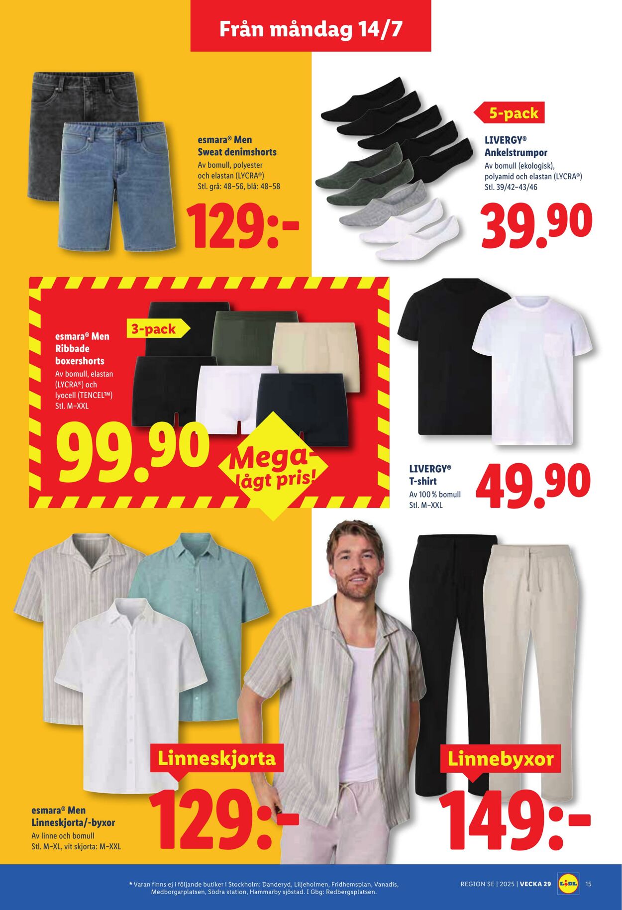 Erbjudanden Lidl 14.07.2025 - 20.07.2025