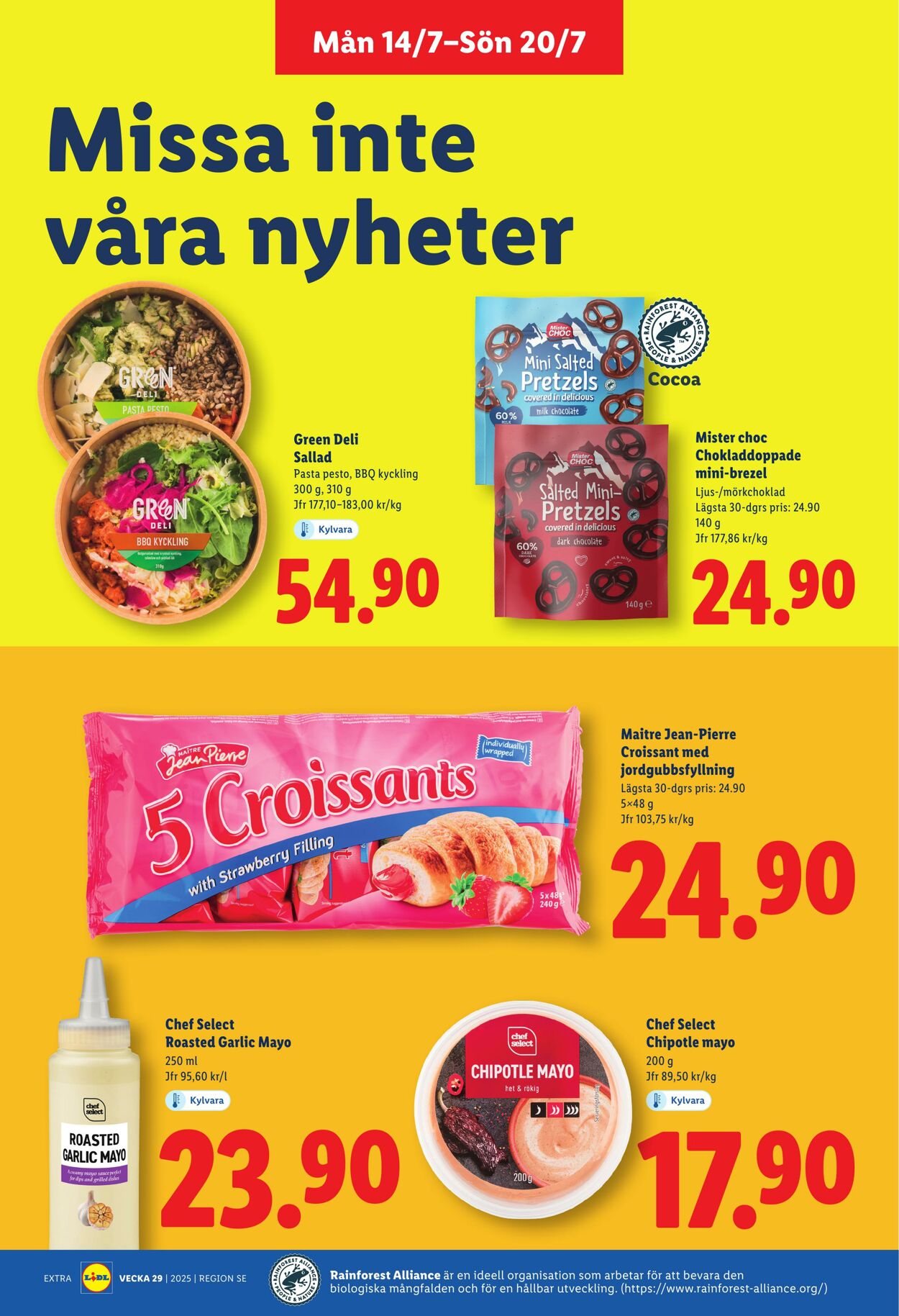 Erbjudanden Lidl 14.07.2025 - 20.07.2025