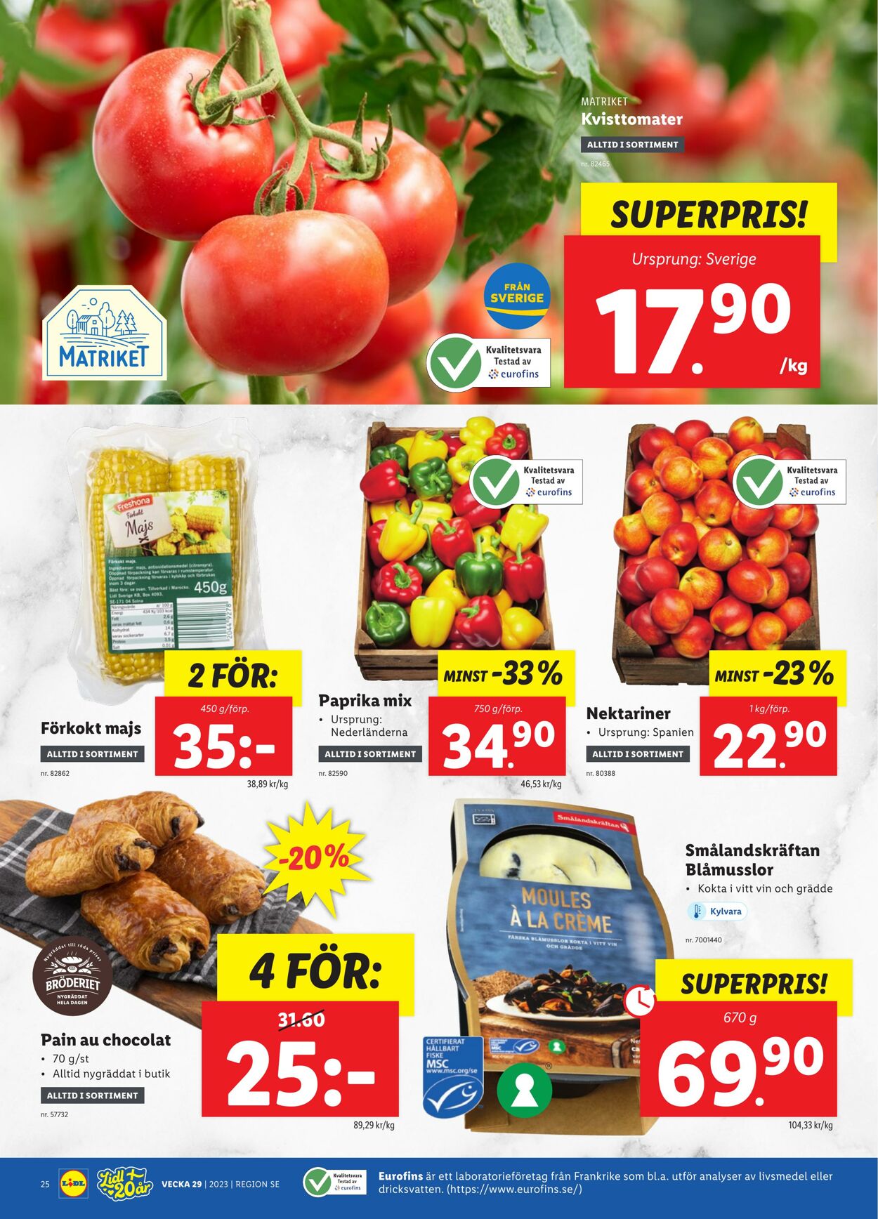 Erbjudanden Lidl 17.07.2023 - 23.07.2023