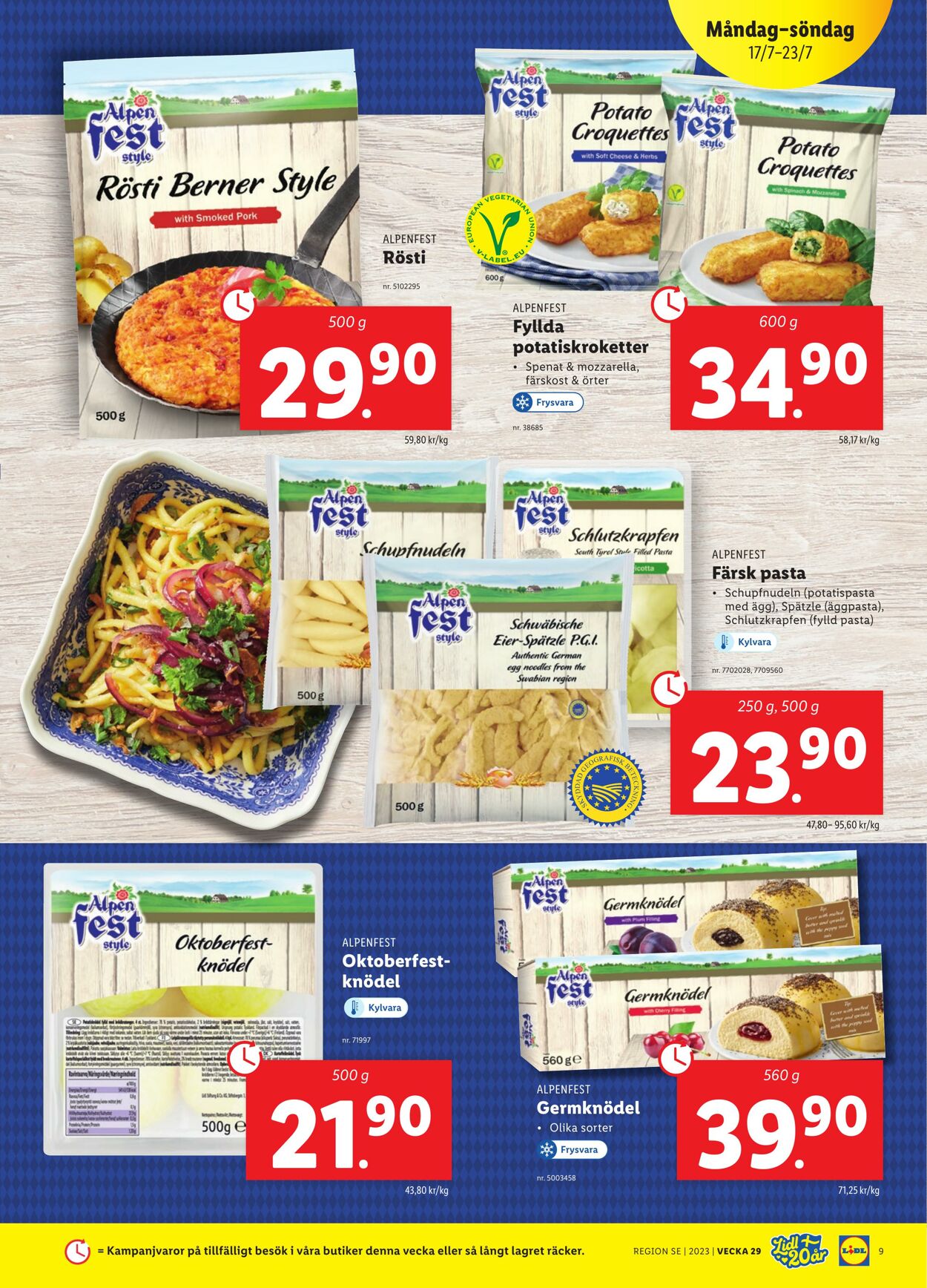 Erbjudanden Lidl 17.07.2023 - 23.07.2023