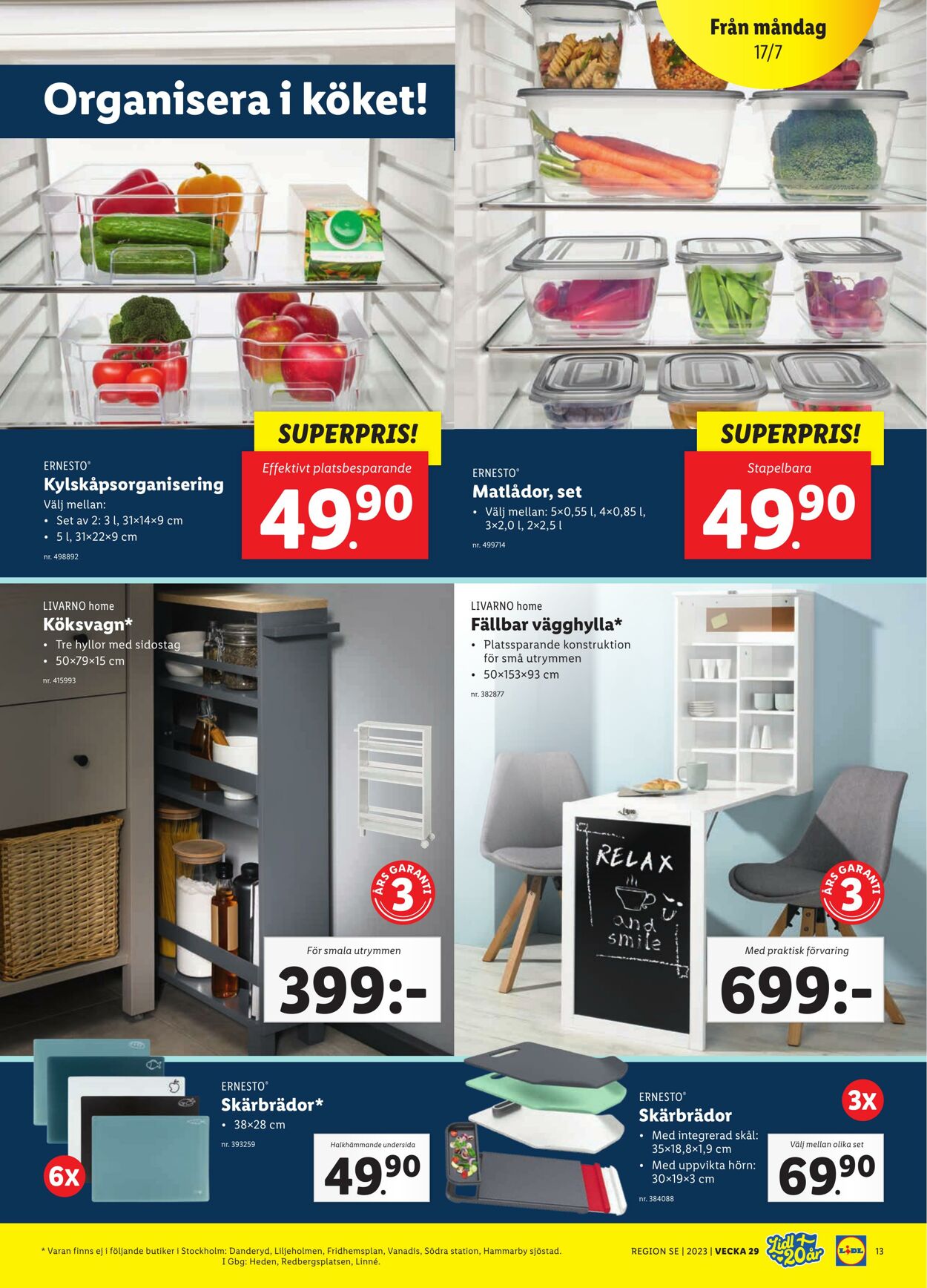 Erbjudanden Lidl 17.07.2023 - 23.07.2023