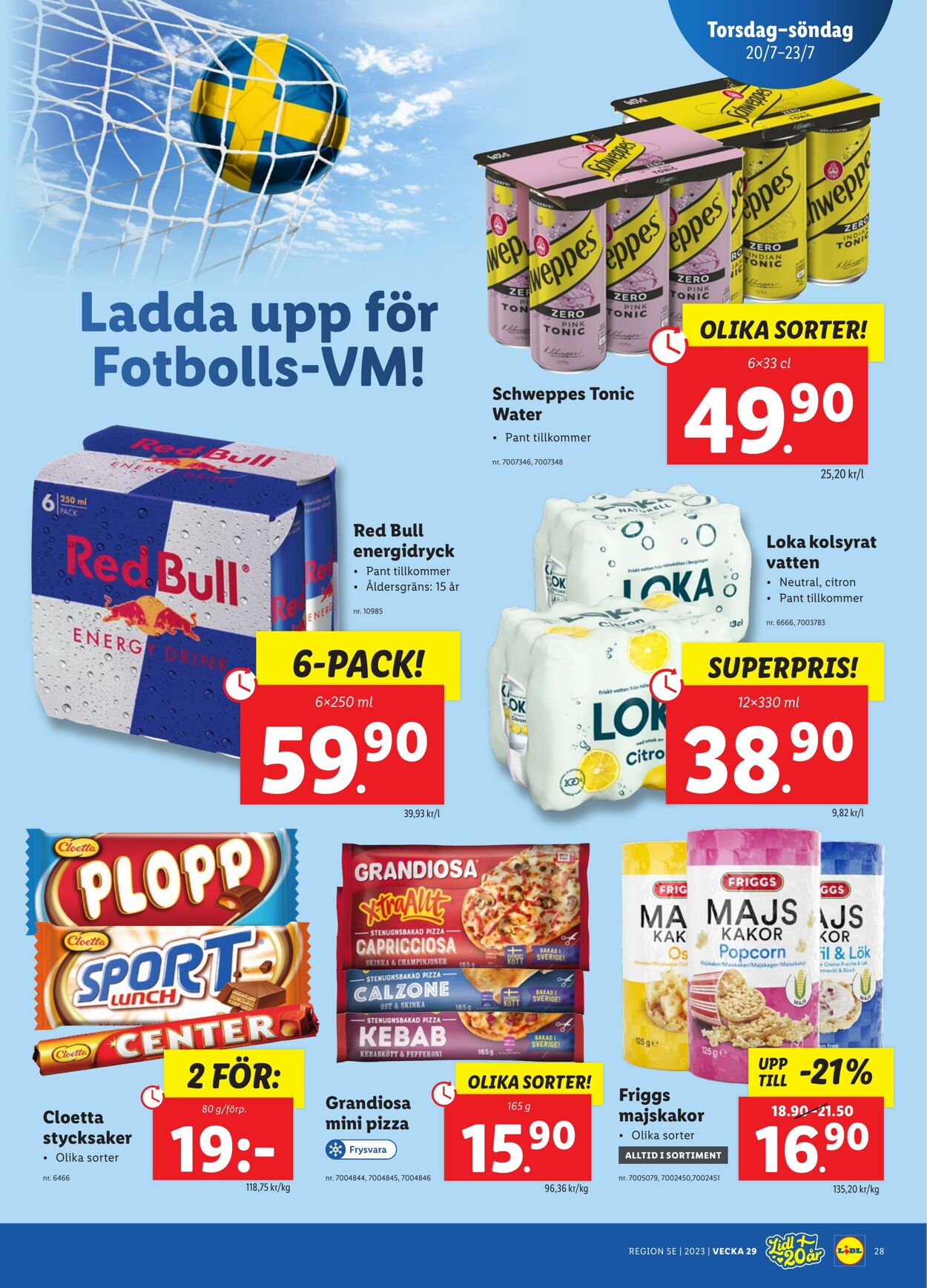 Erbjudanden Lidl 17.07.2023 - 23.07.2023