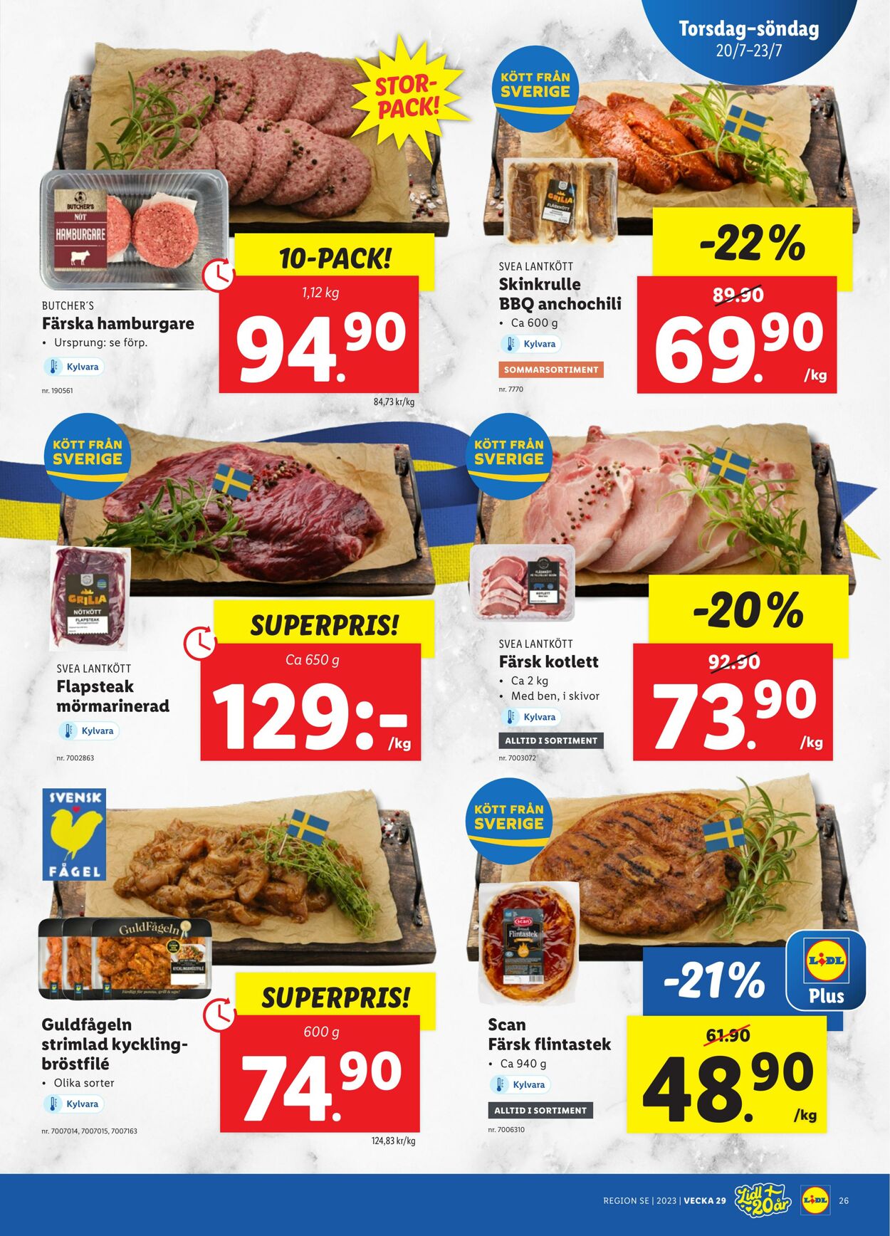 Erbjudanden Lidl 17.07.2023 - 23.07.2023