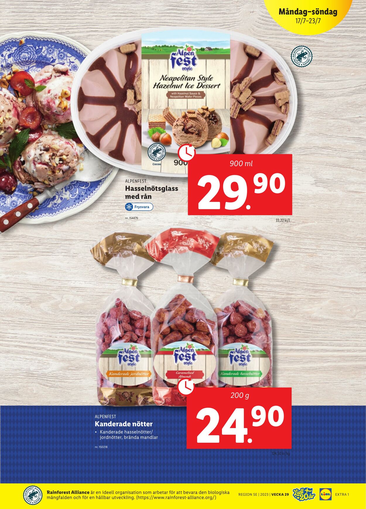 Erbjudanden Lidl 17.07.2023 - 23.07.2023