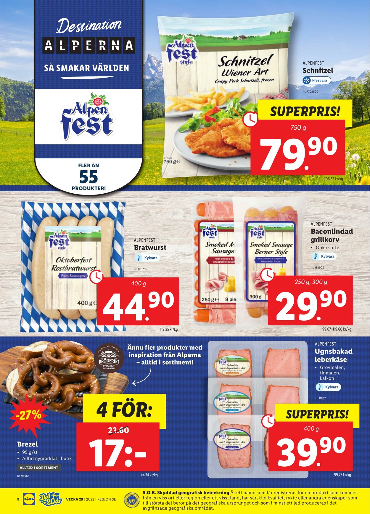 Erbjudanden Lidl 17.07.2023 - 23.07.2023