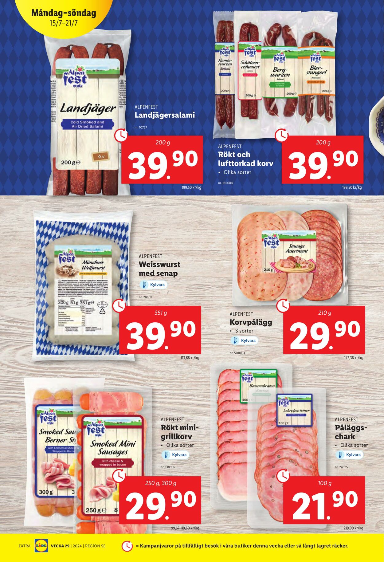 Erbjudanden Lidl 15.07.2024 - 21.07.2024